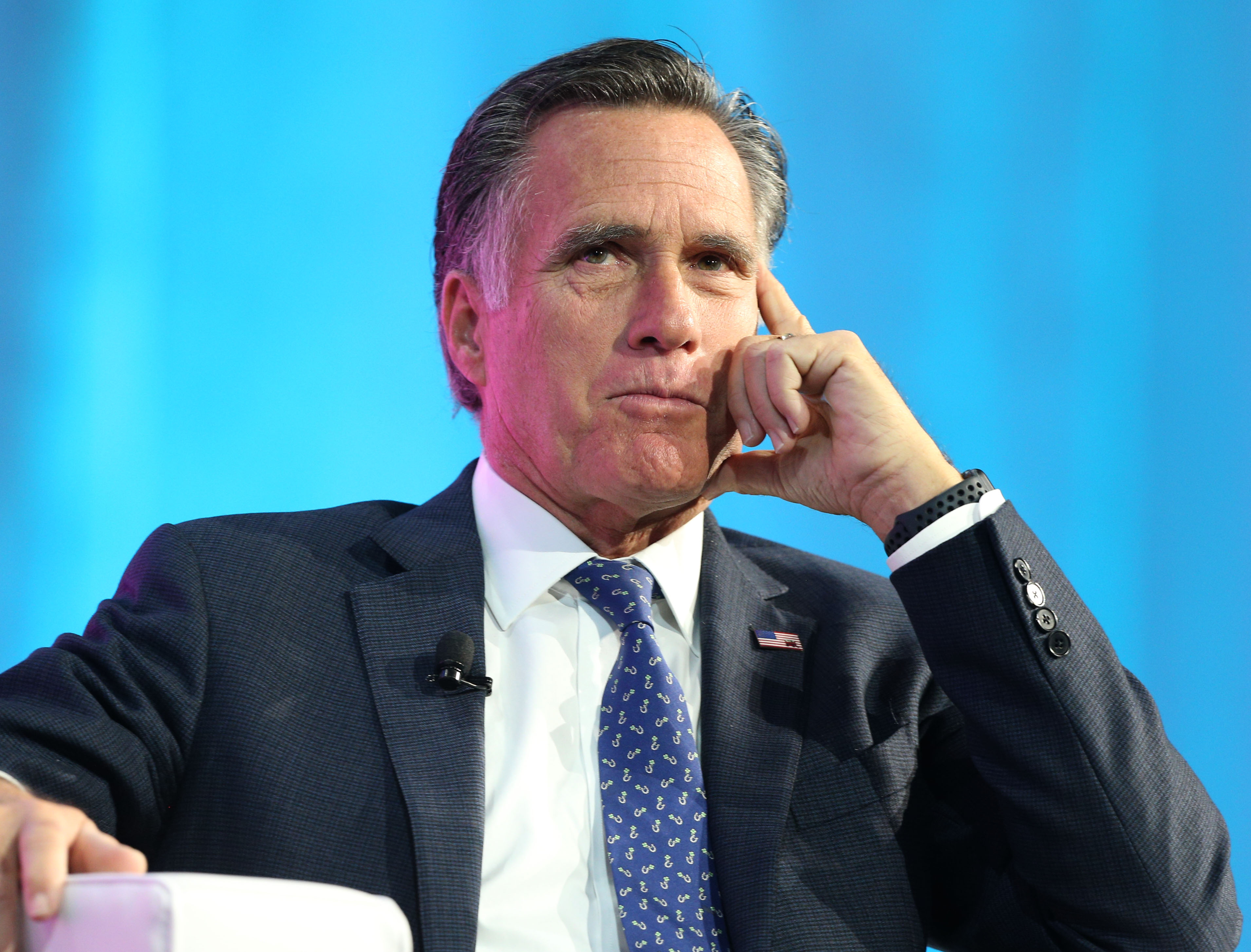 Mitt Romney Addresses Silicon Slopes Summit In Salt Lake City