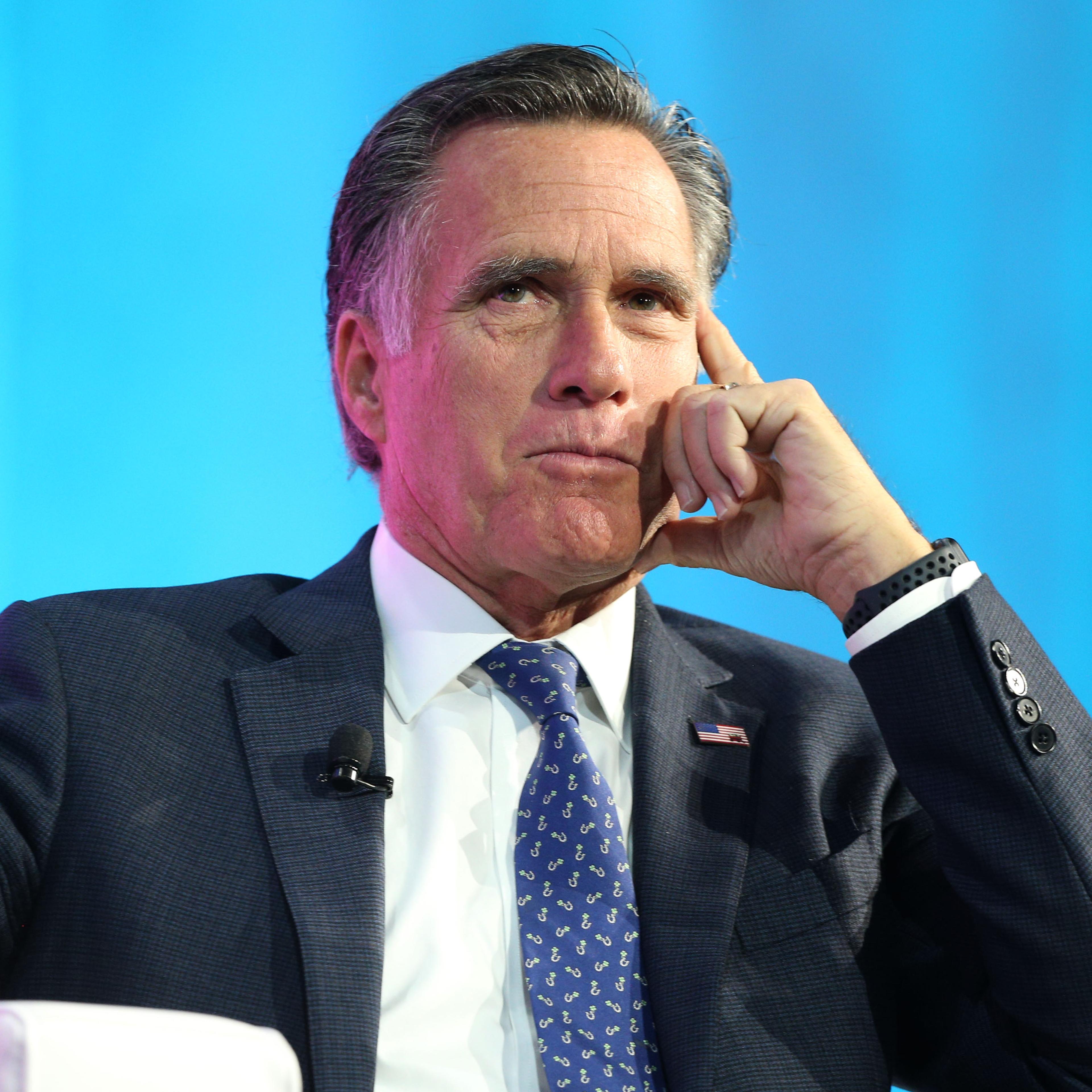 Mitt Romney Addresses Silicon Slopes Summit In Salt Lake City
