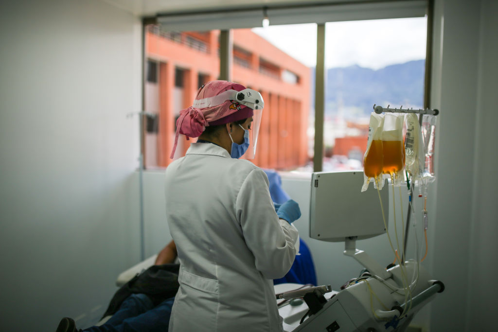 Colombia: Plasma Donations from Recovered COVID-19 Patients