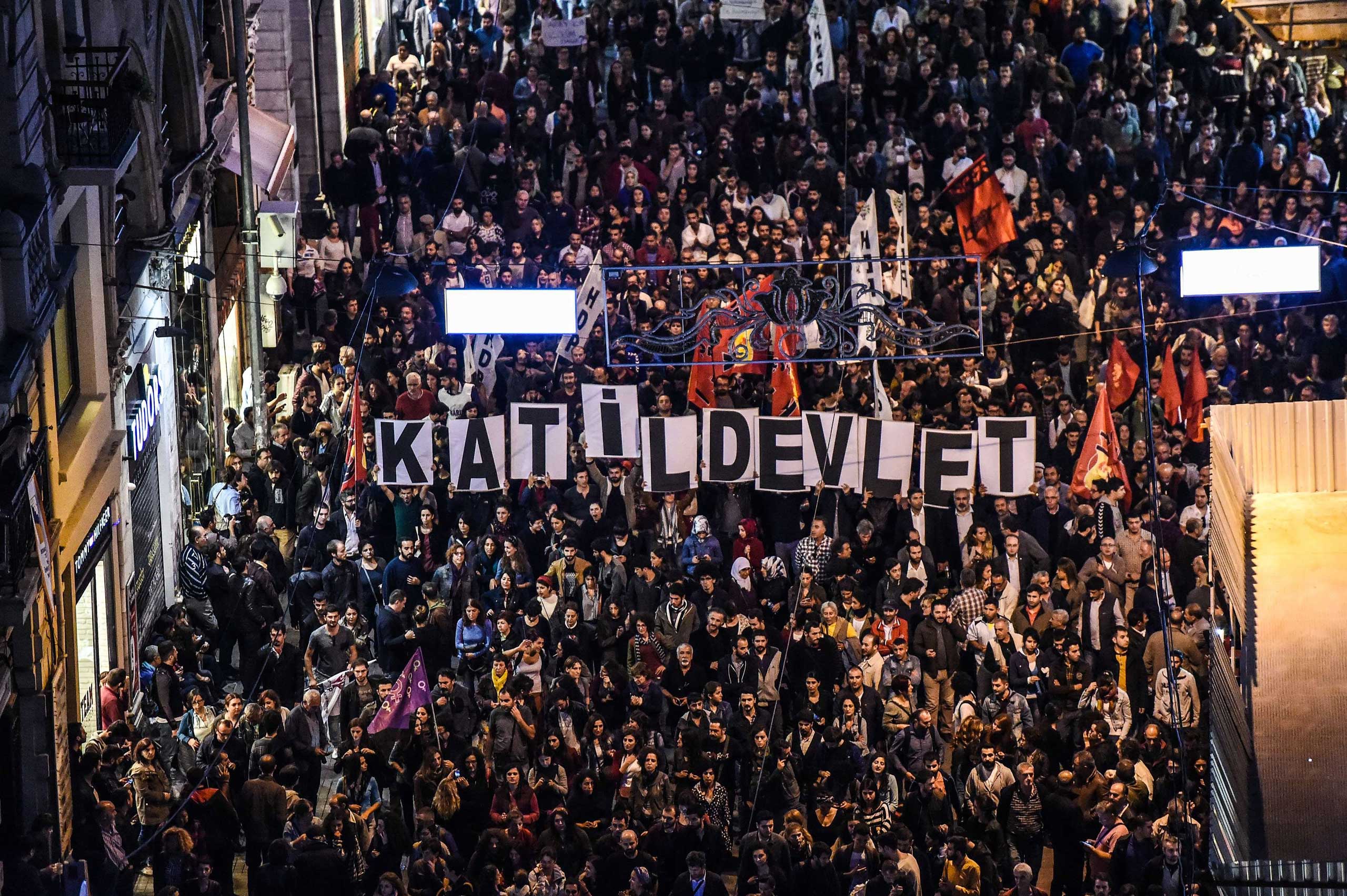 TURKEY-POLITICS-ATTACKS-BLAST-DEMO