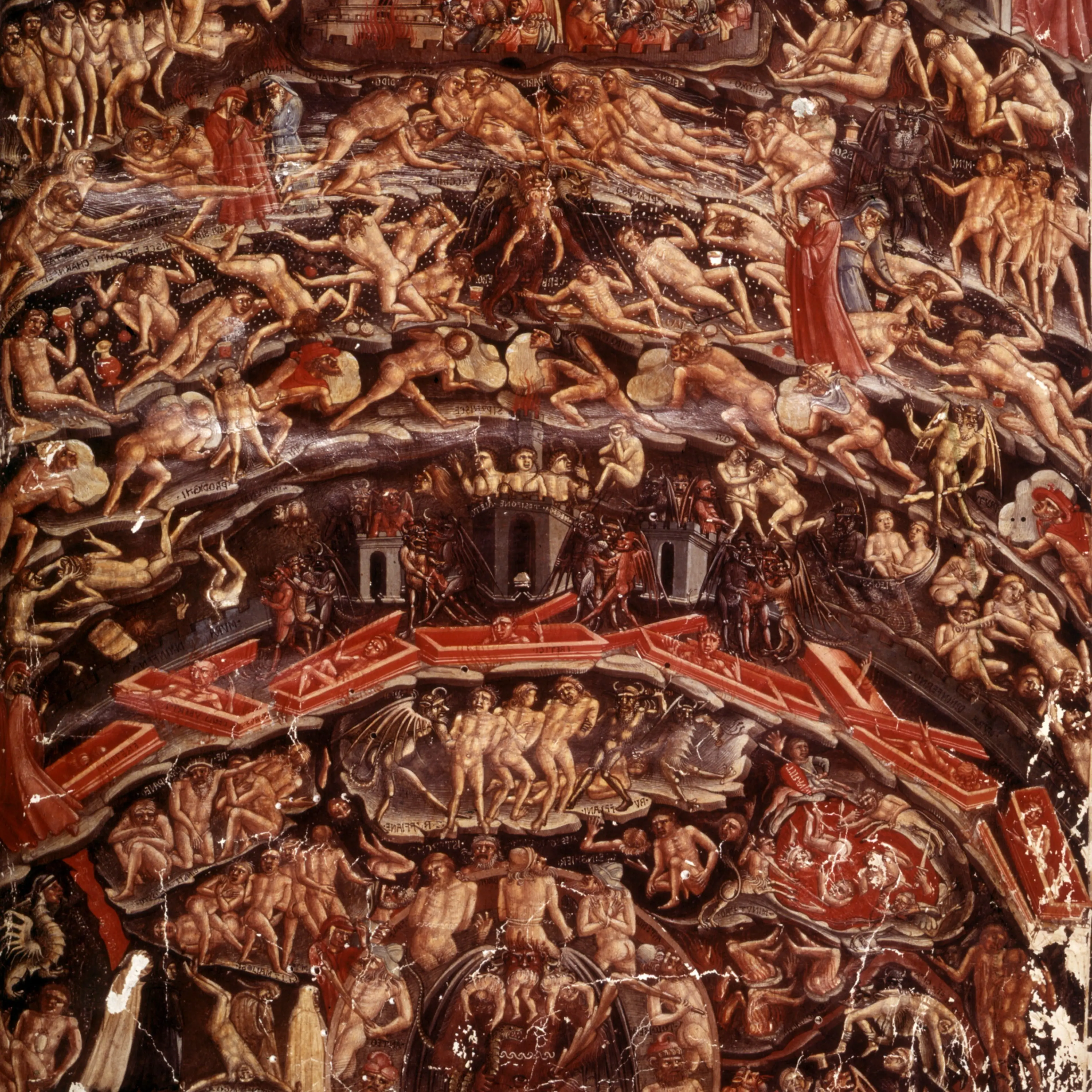 Orcagna, The Inferno of Dante Alighieri