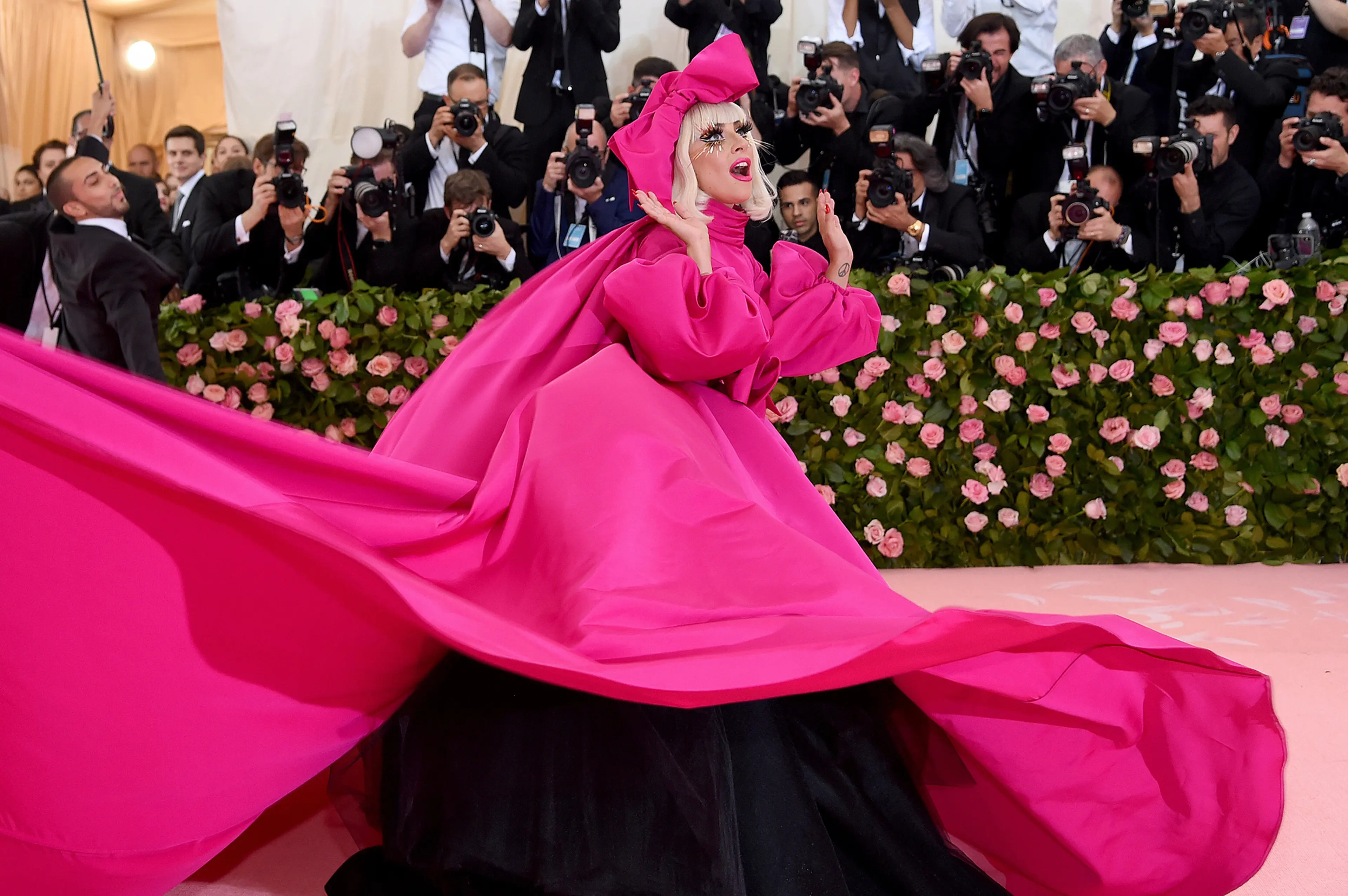 lady gaga pink dress grammys 2019 2019 Grammys: who dressed the best and who looked the worst?