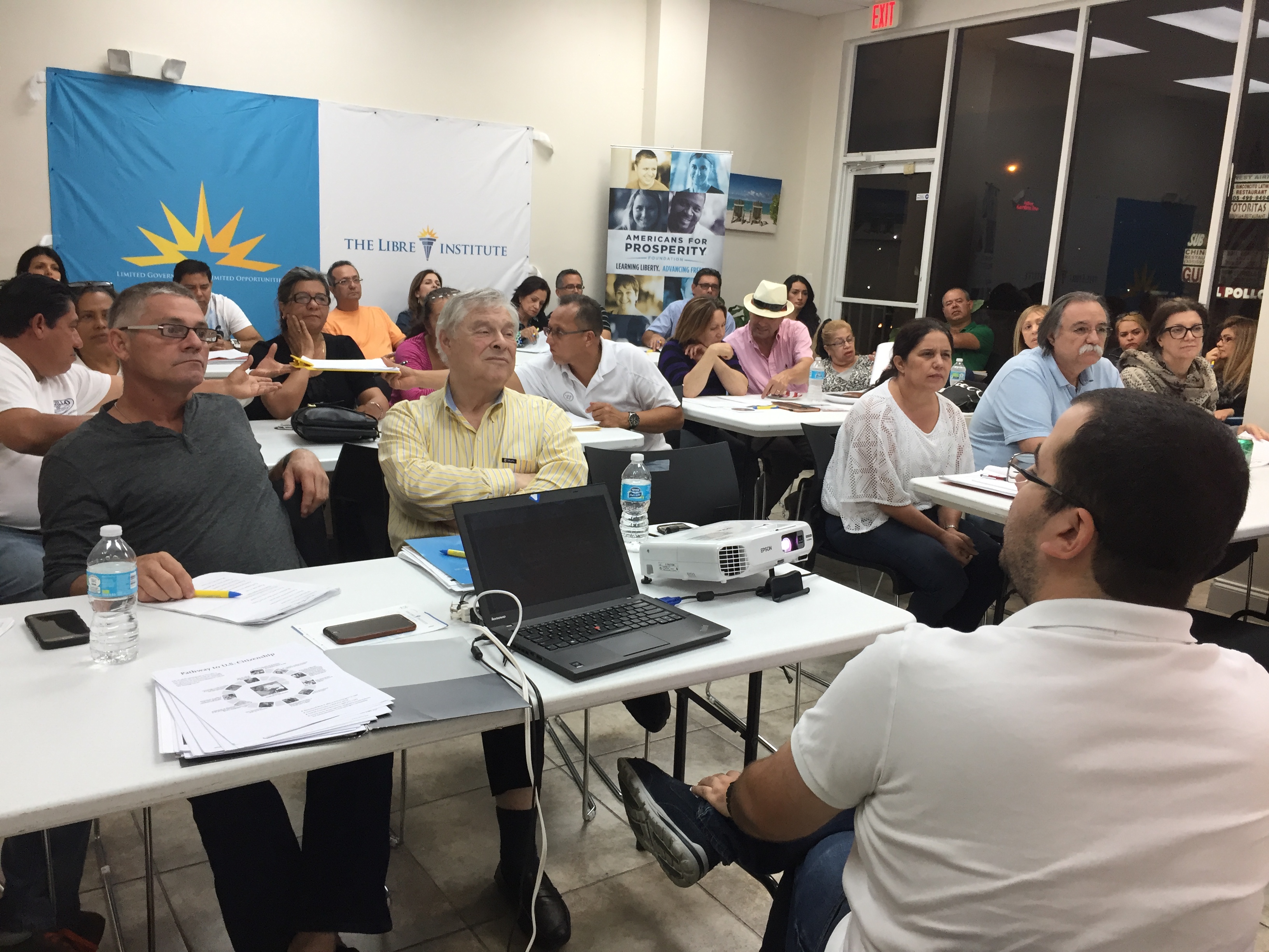 Through the Koch network’s LIBRE Initiative, volunteers and advisers are helping immigrants study for drivers’ license exams so they have some form of government ID, others prepare for citizenship tests and still others earn a G.E.D.