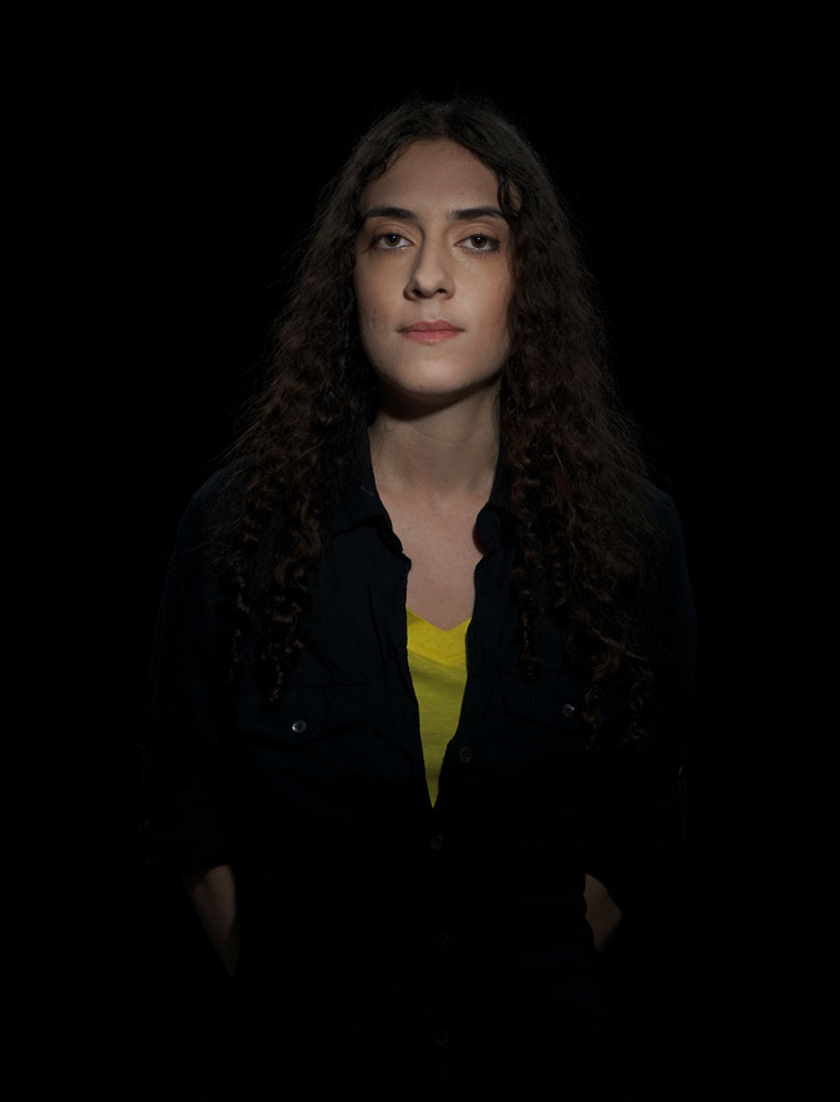 Carolina Bortolleto, Brazil. "I have a degree in biology and I want to continue fighting for justice."