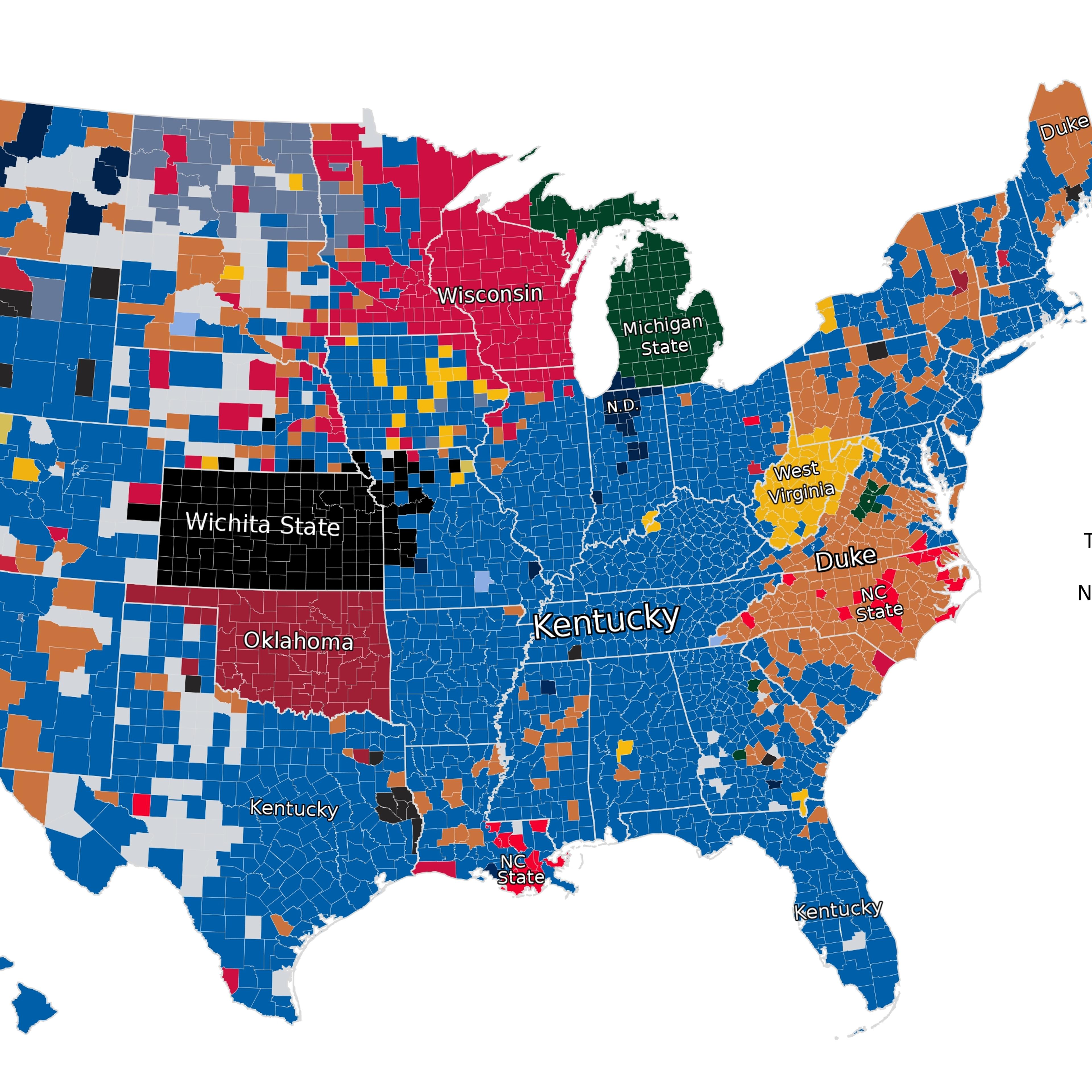 The most talked-about teams on Facebook