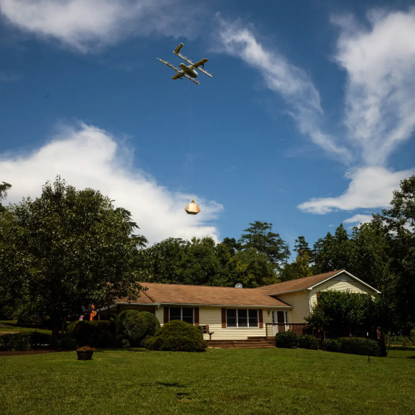 Google Demonstrates Project Wing Drone Delivery