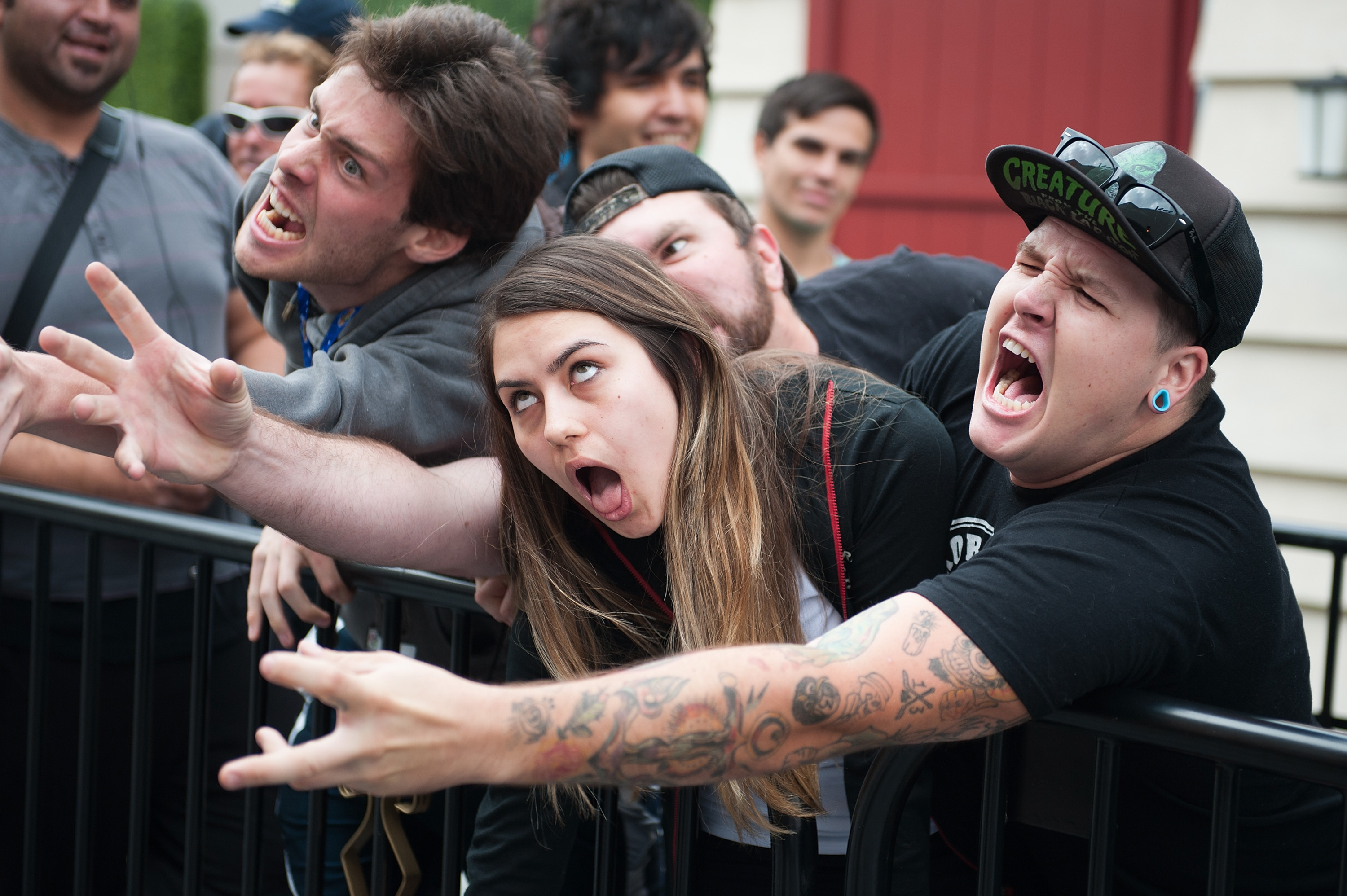 Universal Studios Hollywood Holds Open Casting Call Auditions For A New Attraction Based On AMC's "The Walking Dead"