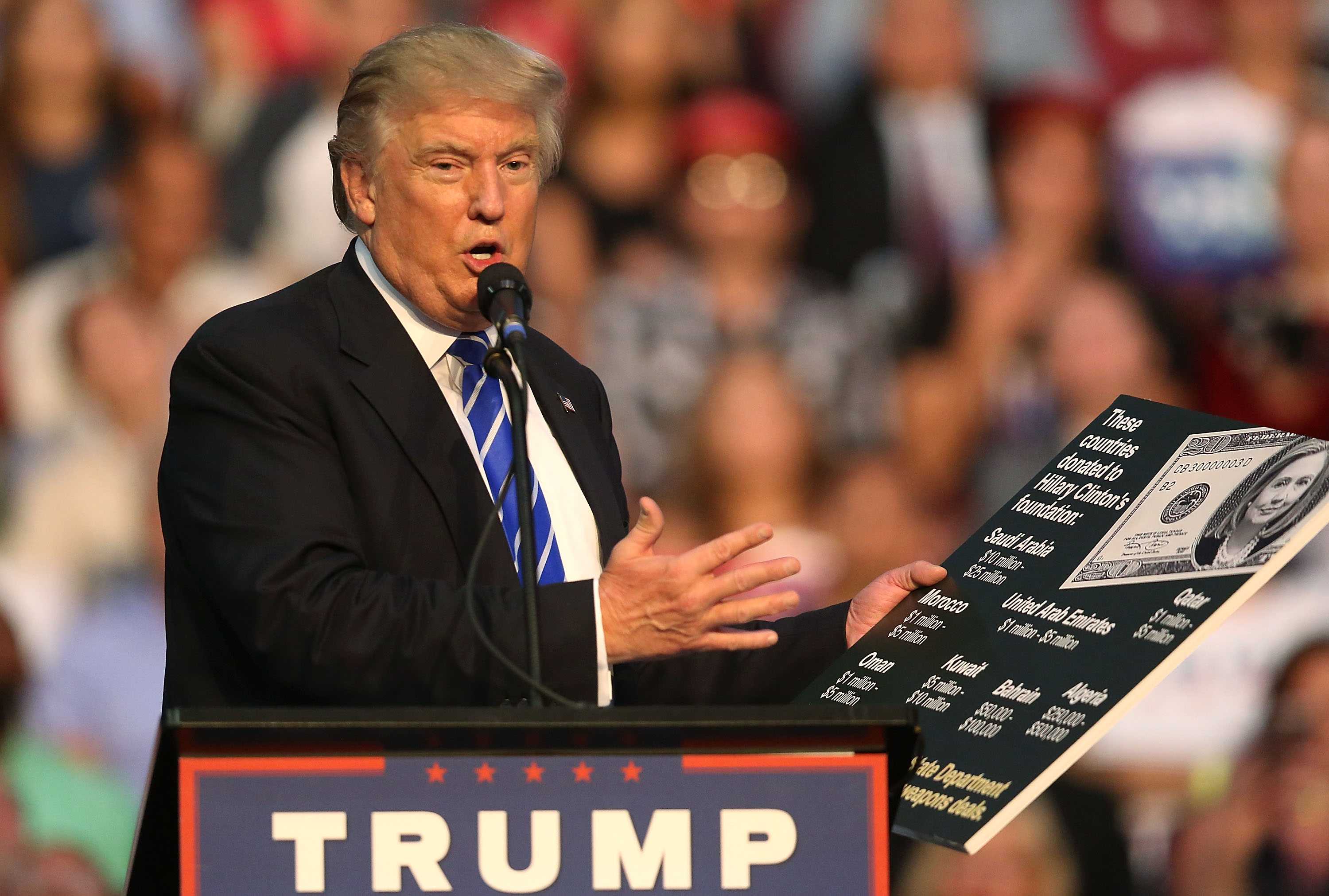 Donald Trump Campaigns In Fort Lauderdale