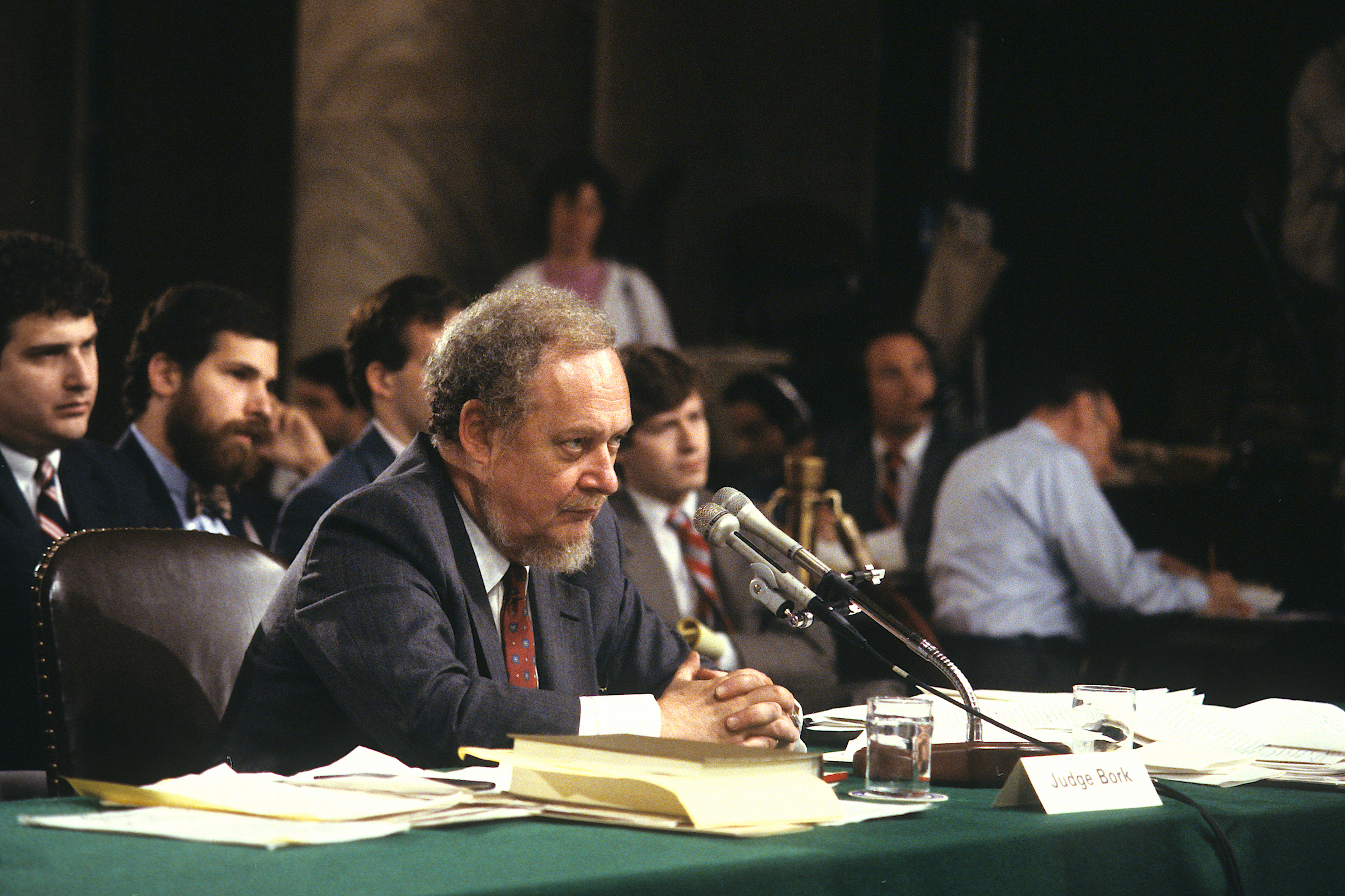 Judge Bork Before Senate Judiciary Committee