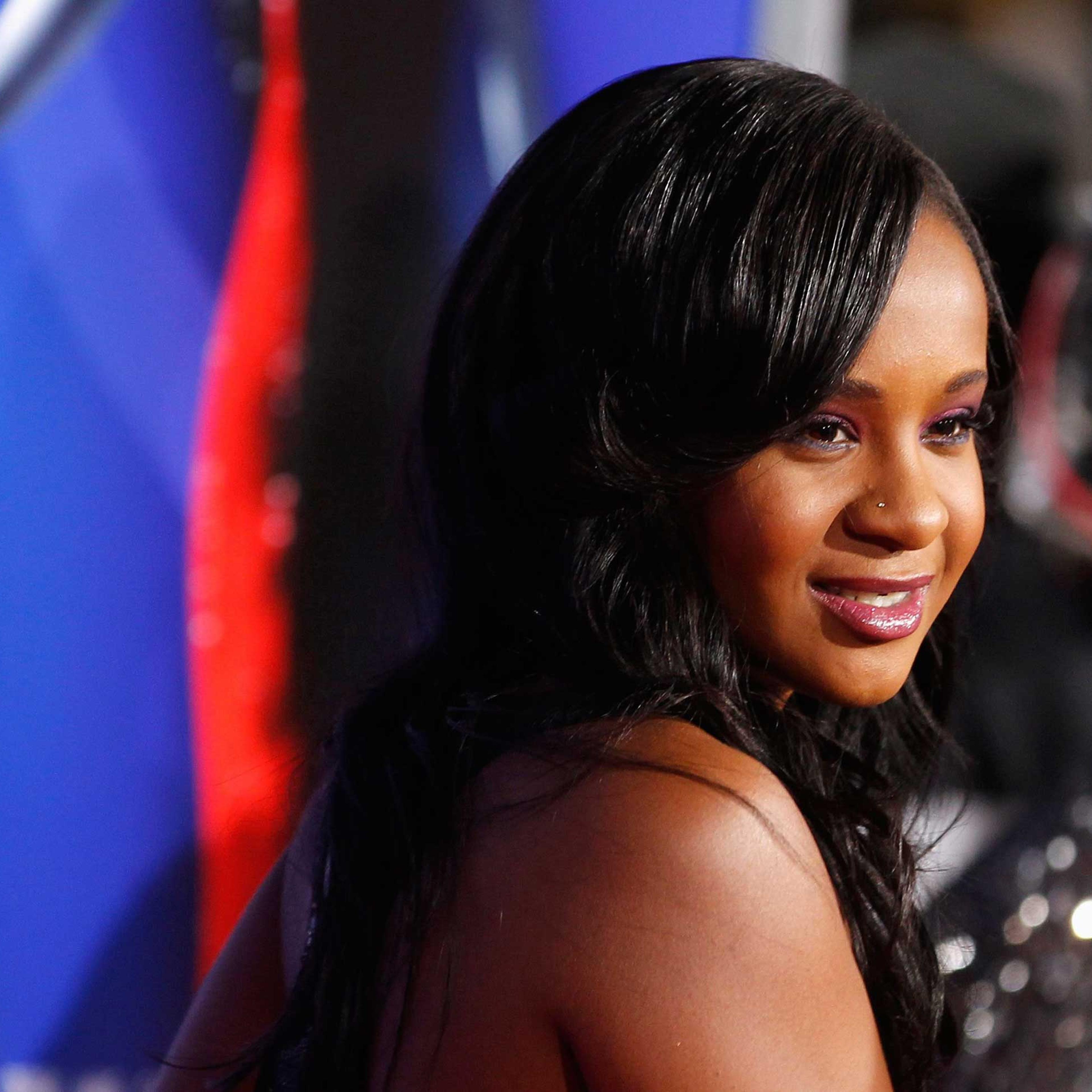 Brown daughter of the late singer Houston poses at premiere of Sparkle in Hollywood in this file photo