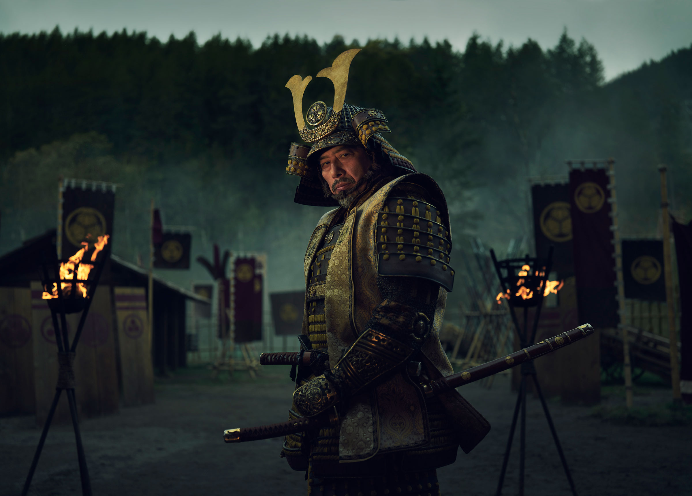 Hiroyuki Sanada as Yoshii Toranaga in Shōgun