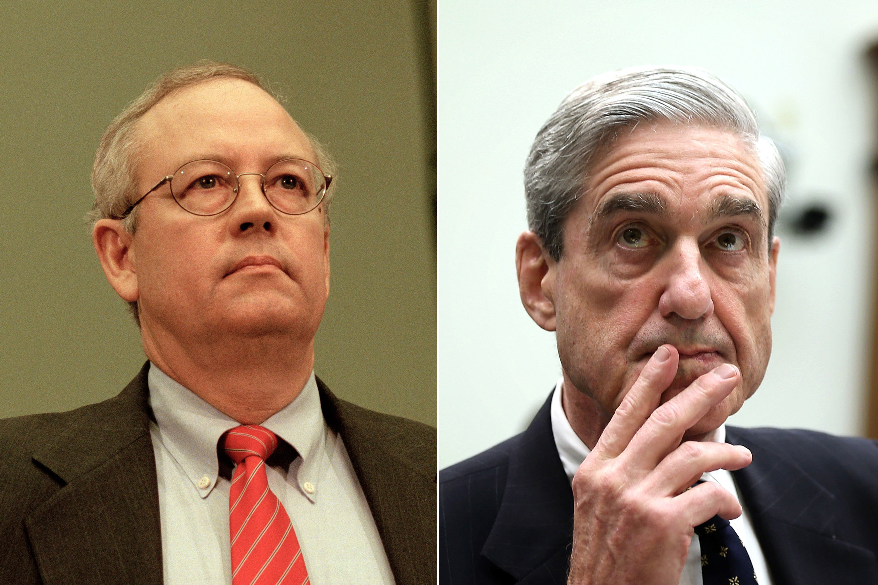 Ken Starr and Robert Mueller 