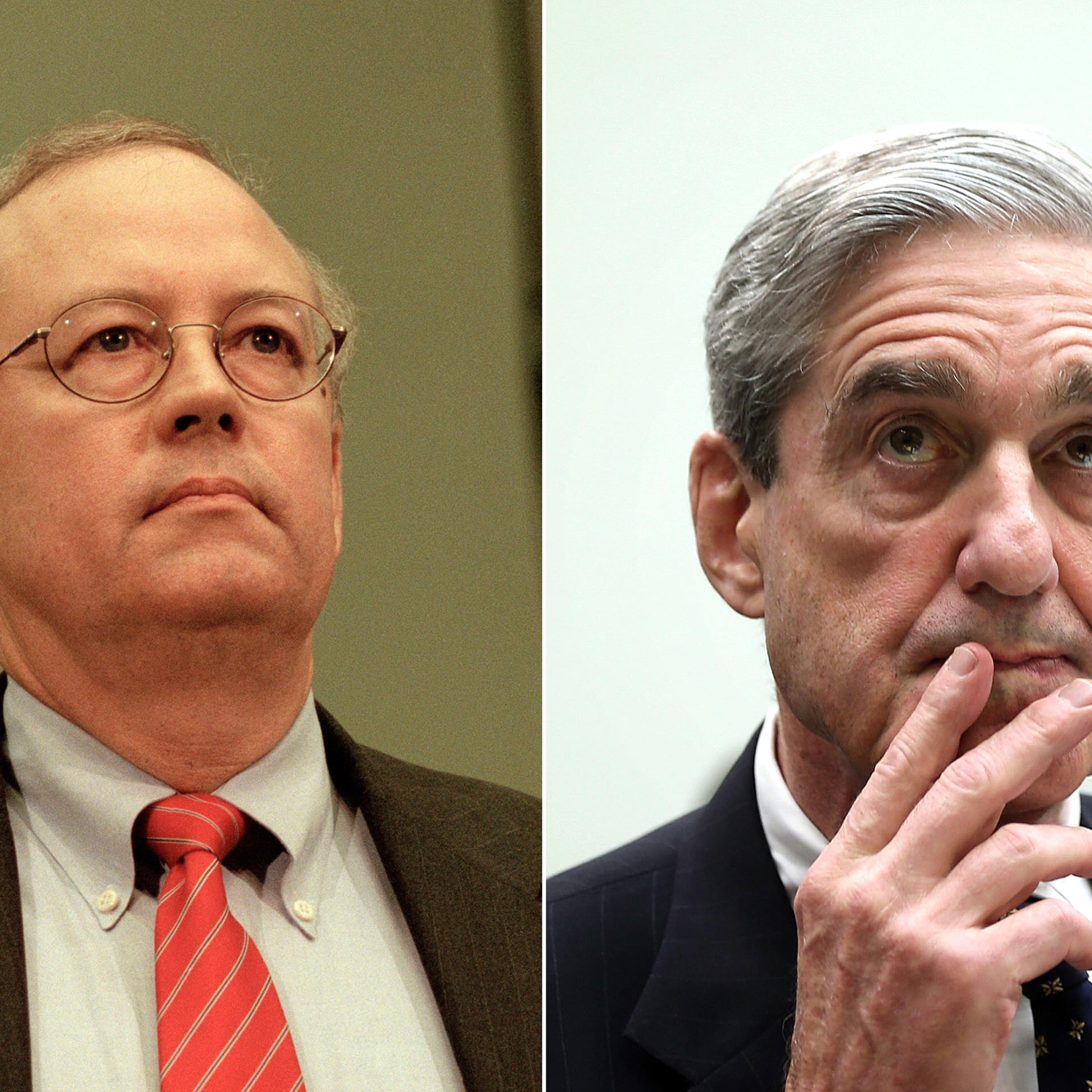 Ken Starr and Robert Mueller