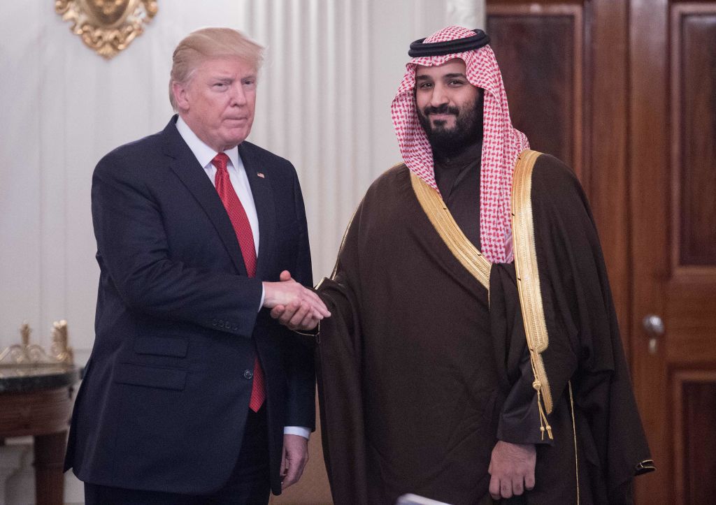 Donald Trump Mohammed Bin Salman
