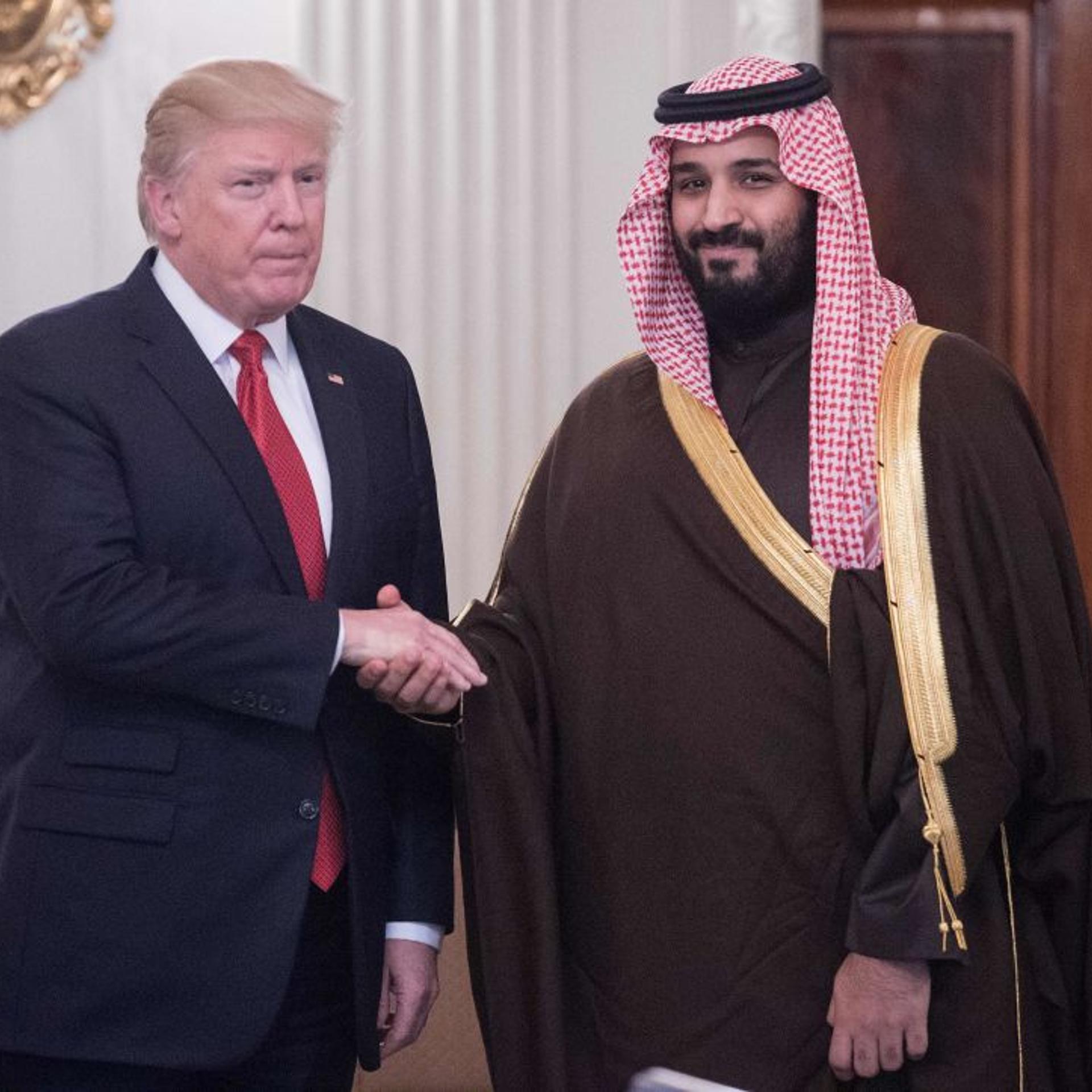 Donald Trump Mohammed Bin Salman