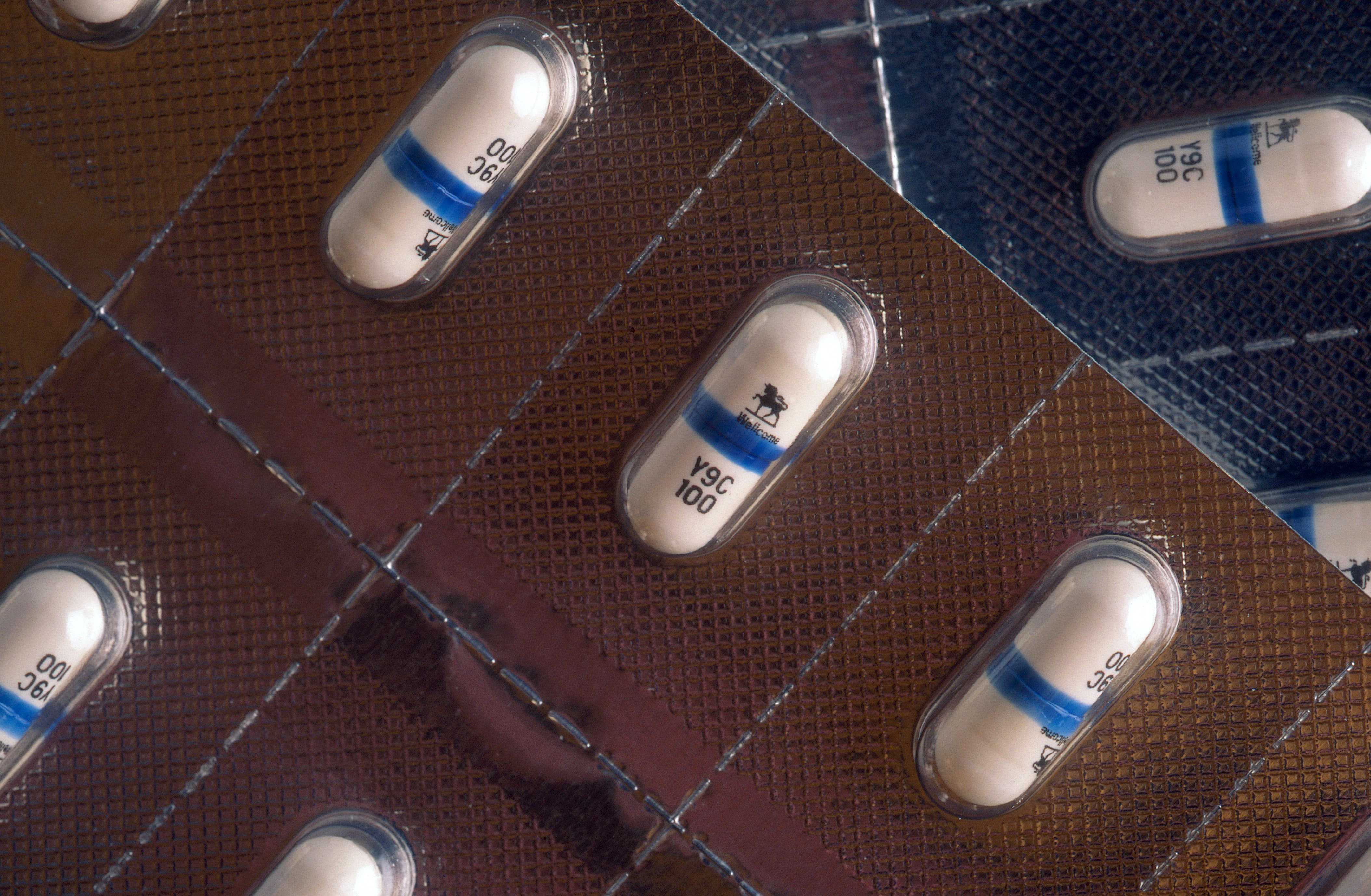 AZT, known as Zidovudine or Azidothymidine, the first approved treatment for HIV (sold as Retrovir and Retrovis). It is used as an ingredient in Combivir and Trizivir.