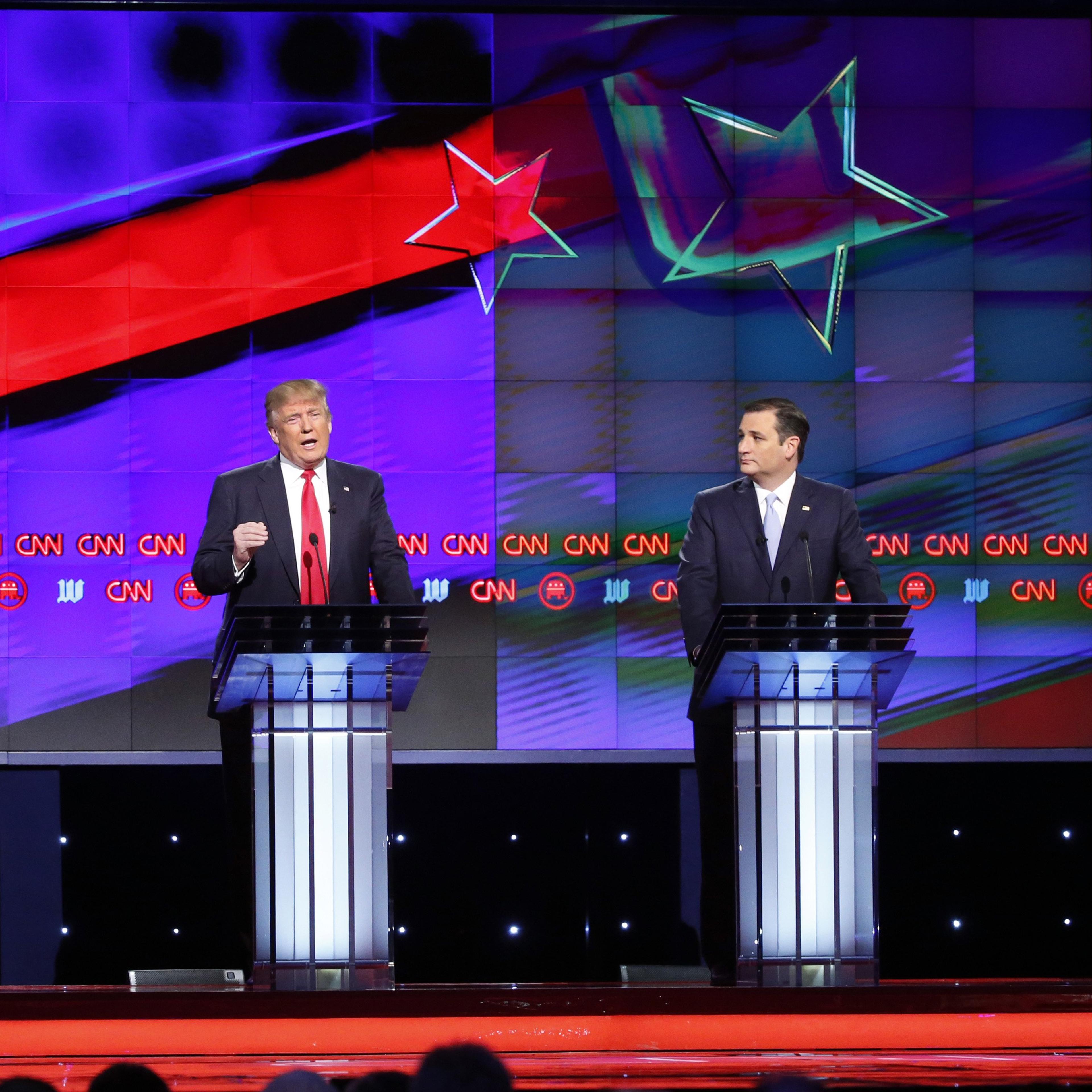 Marco Rubio, Donald Trump, John Kasich, Ted Cruz