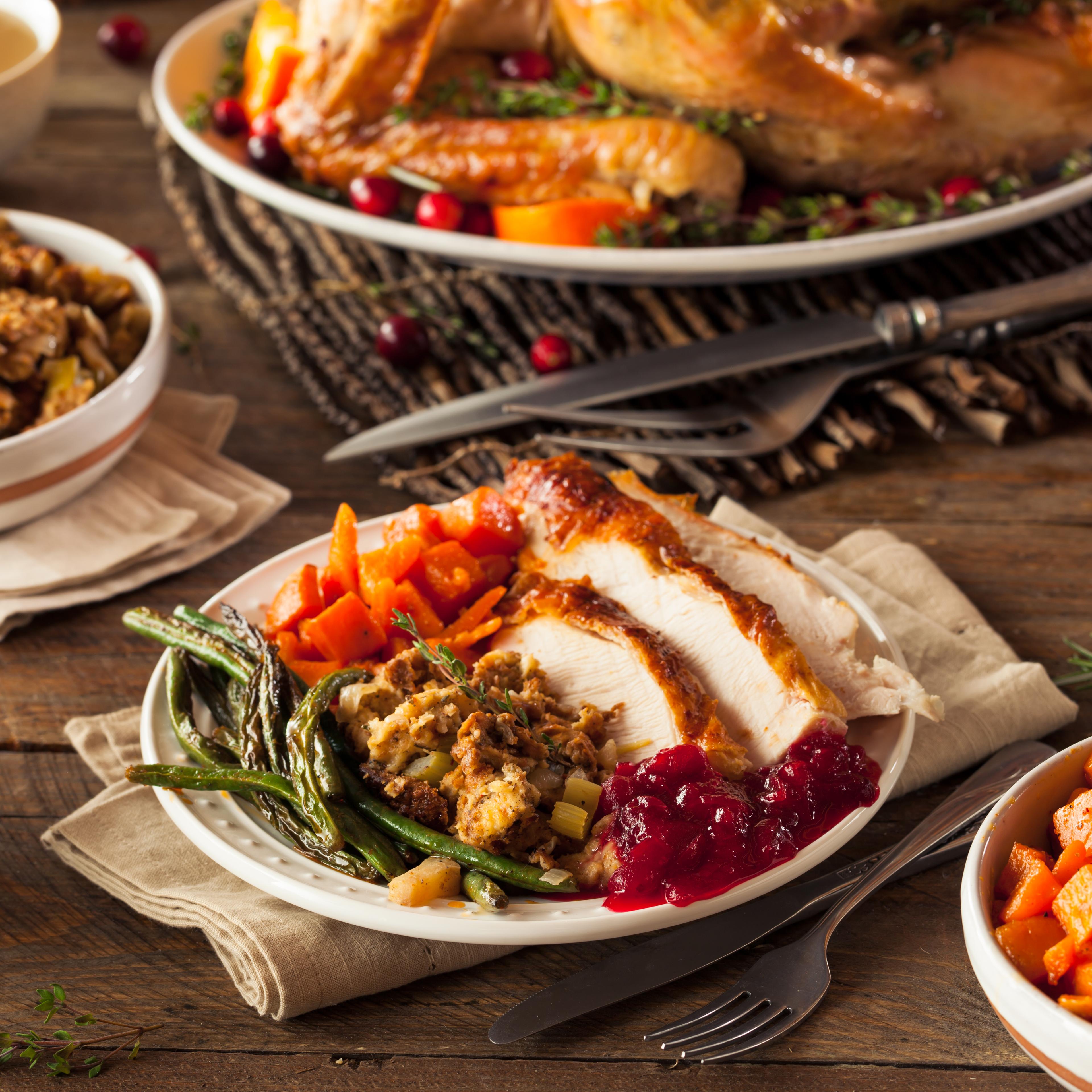 Full Homemade Thanksgiving Dinner