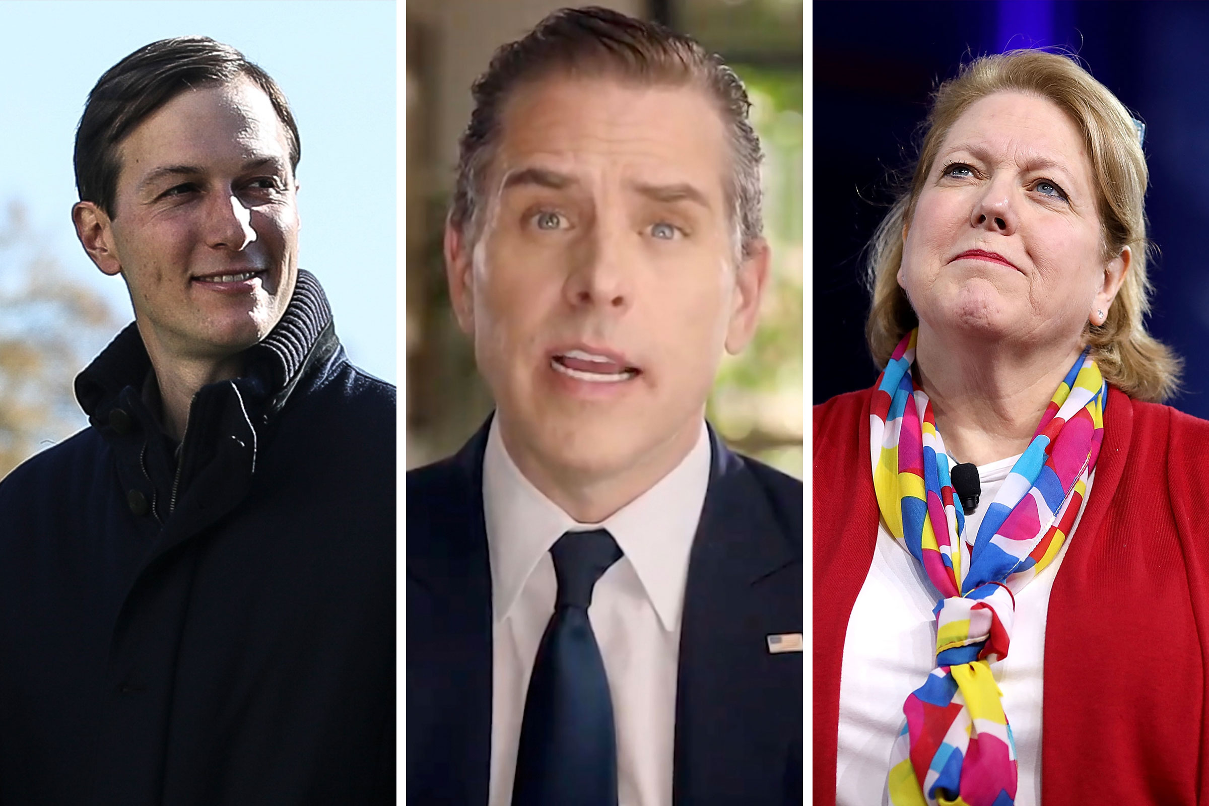 Jared Kushner; Hunter Biden; Virginia Thomas