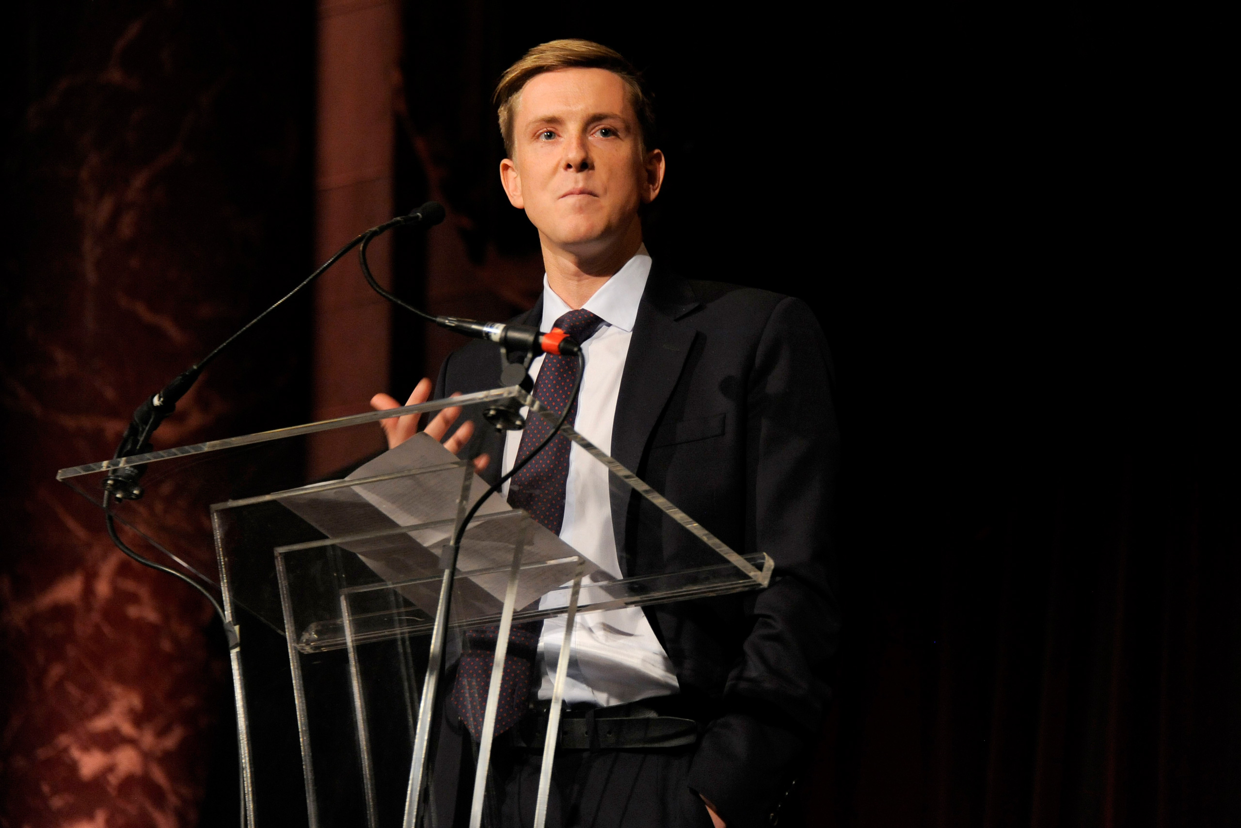 Chris Hughes - April 3, 2012 - New York, NY - THE 2012 PARIS REVIEW Spring Revel held at Cipriani 42nd St, NYC. Photo - CLINT SPAULDING/PatrickMcMullan.com/Sipa USA