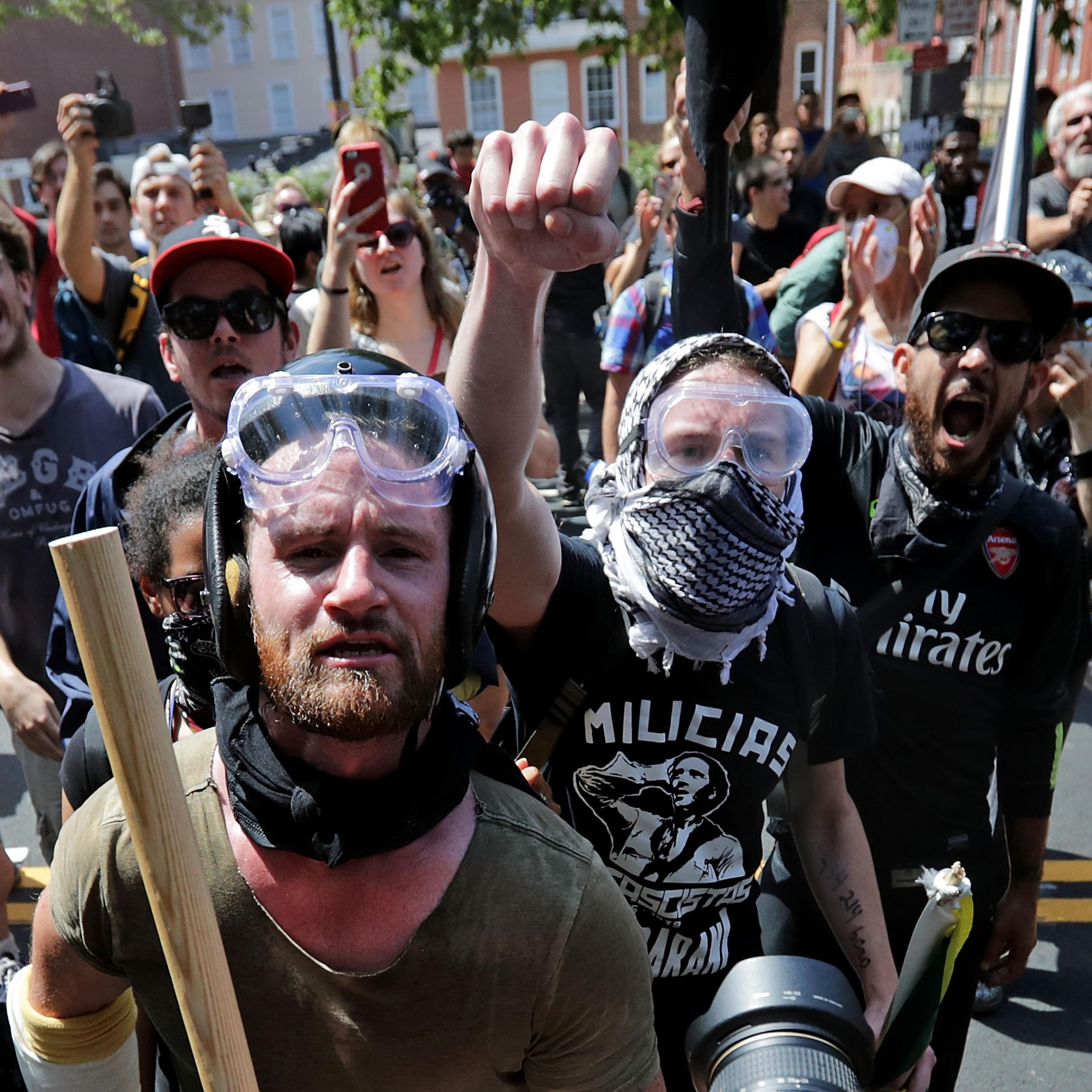 Violent Clashes Erupt at "Unite The Right" Rally In Charlottesville