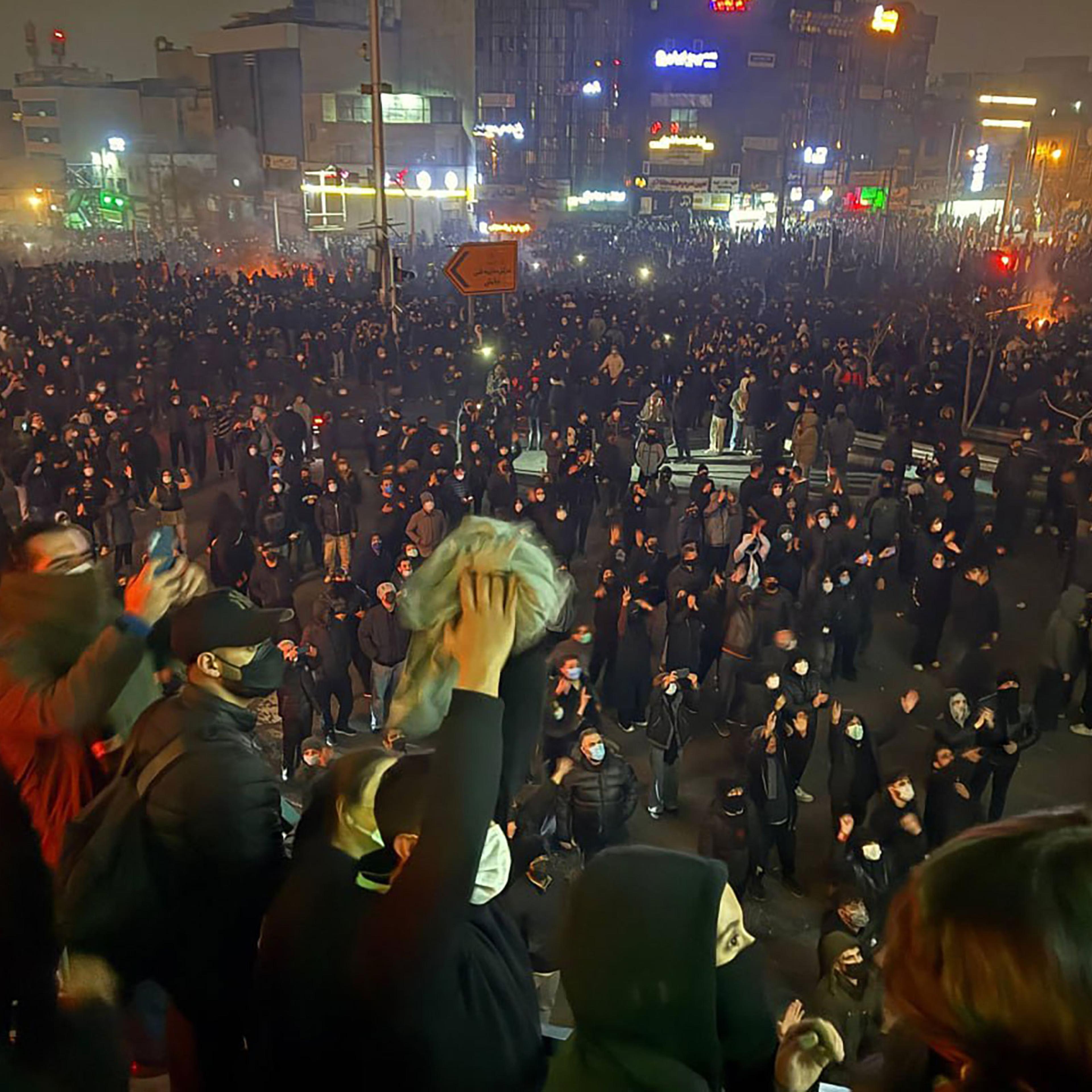 Protests Against The Regime In Iran