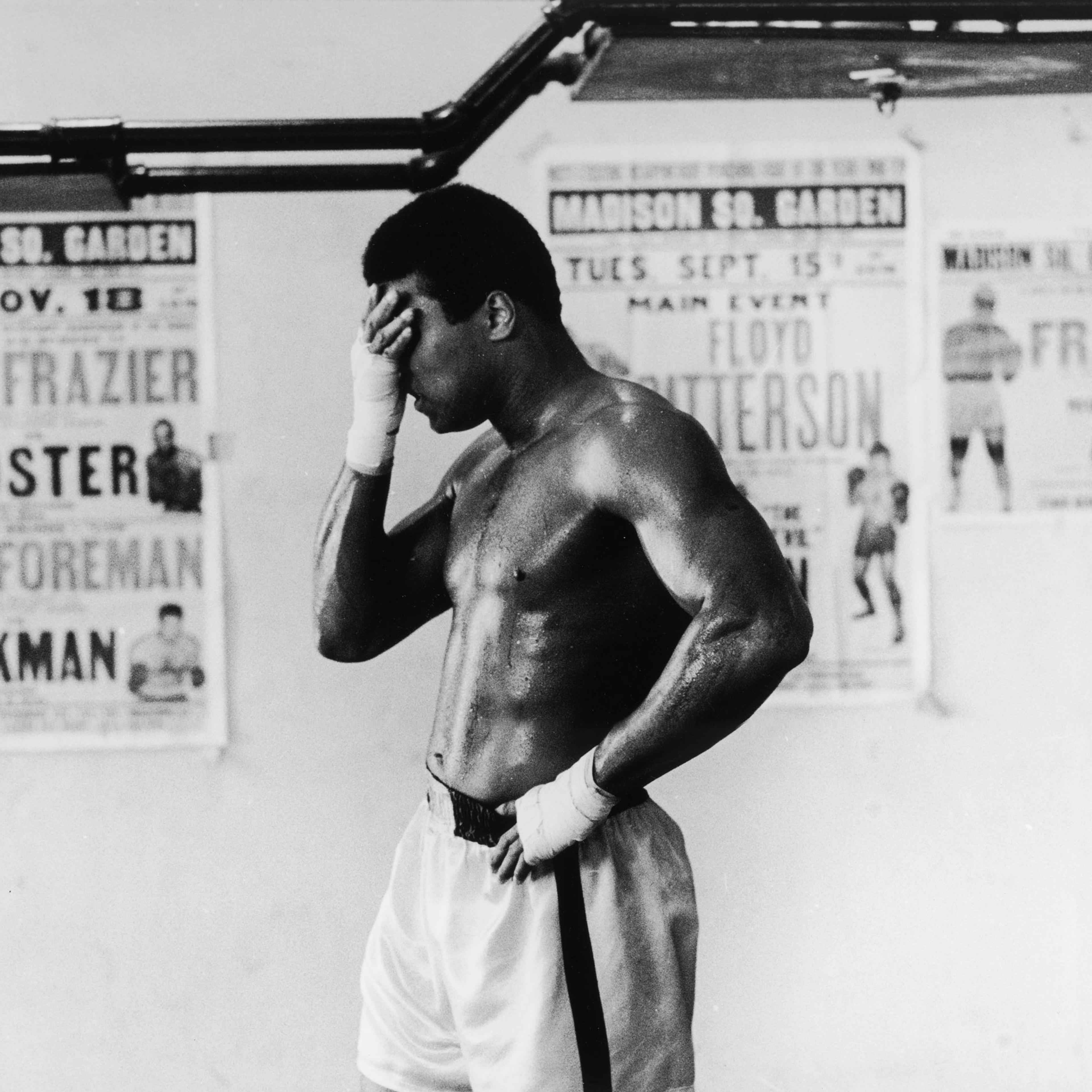 Muhammad Ali training Miami 1971
