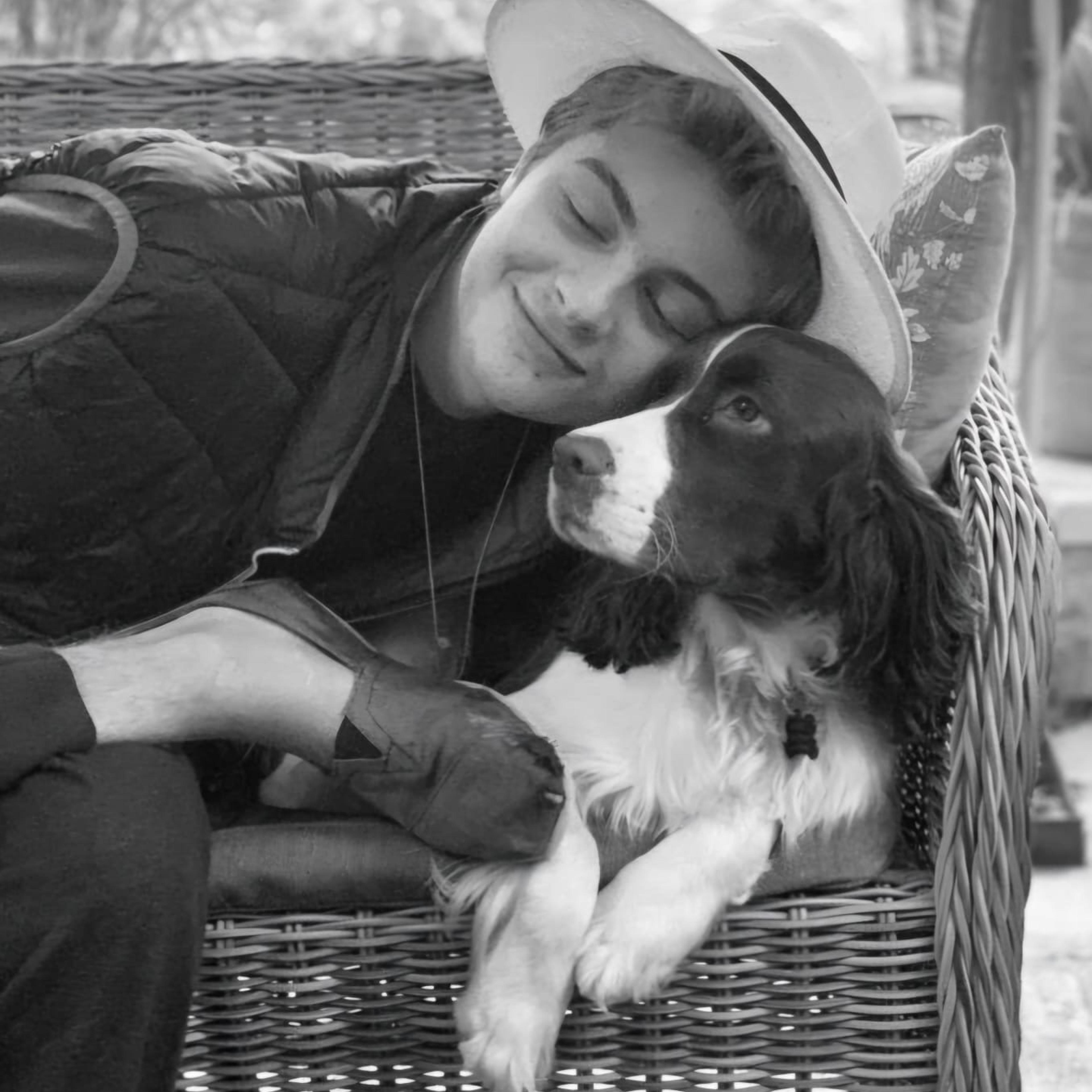 Frederik and his dog Mushu