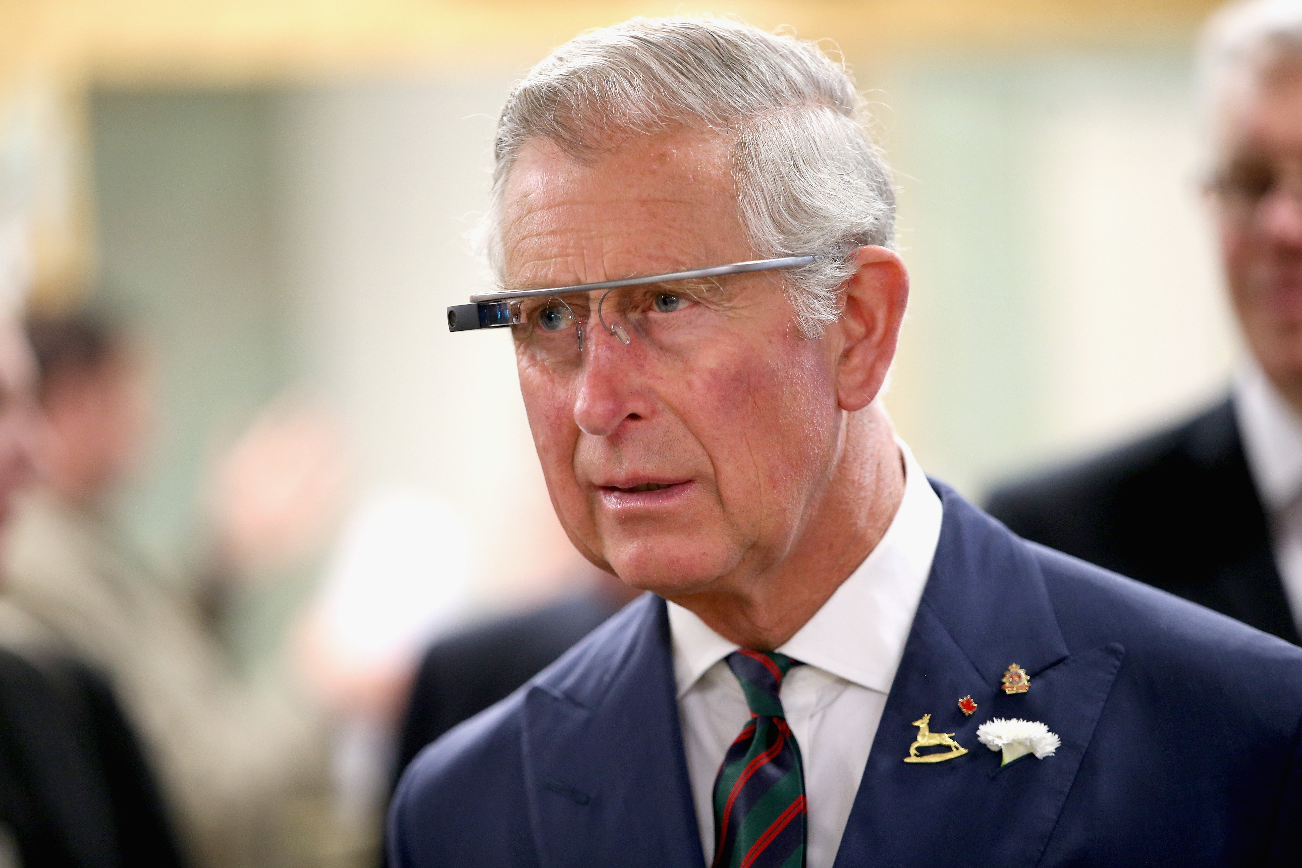 Prince Charles Google Glass