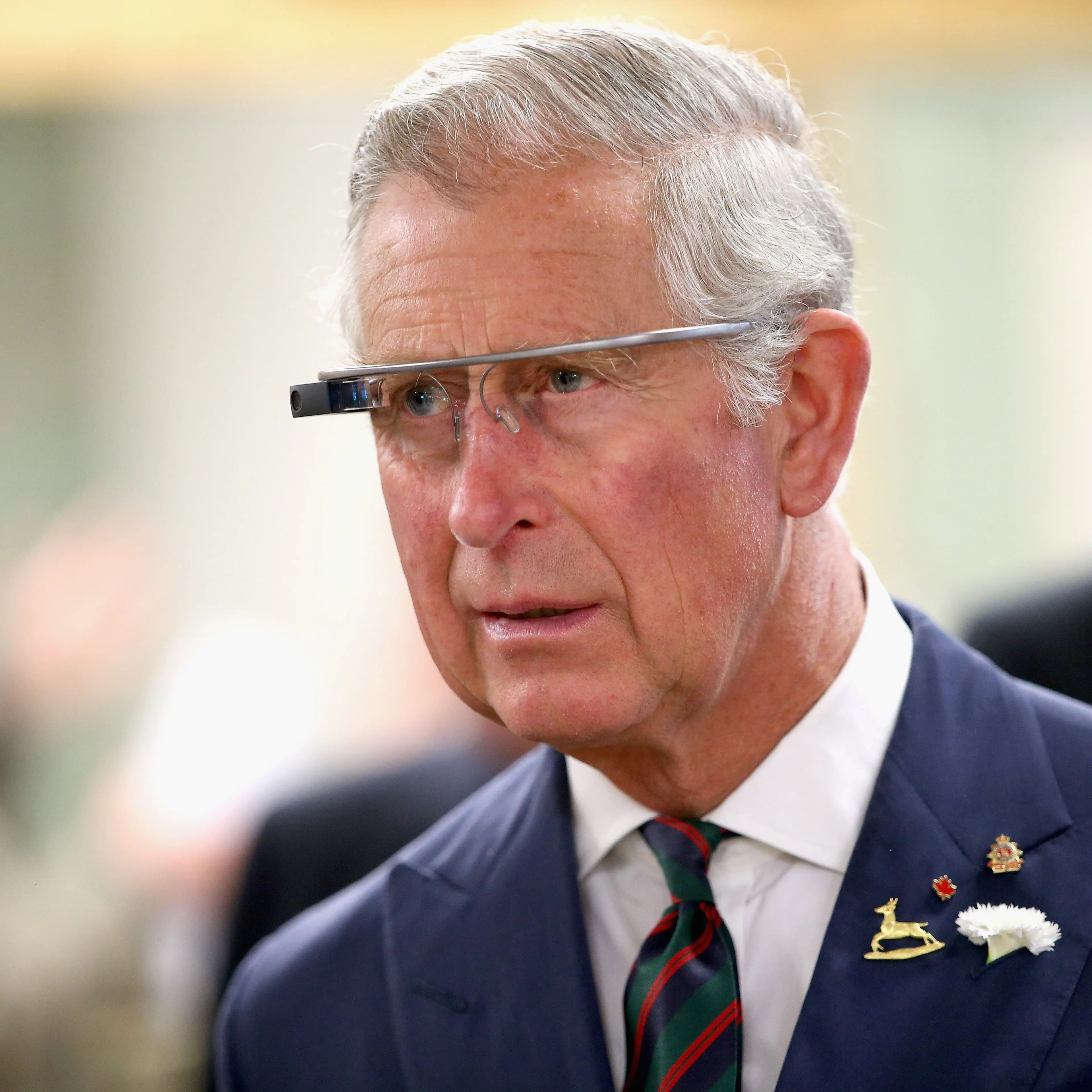 Prince Charles Google Glass