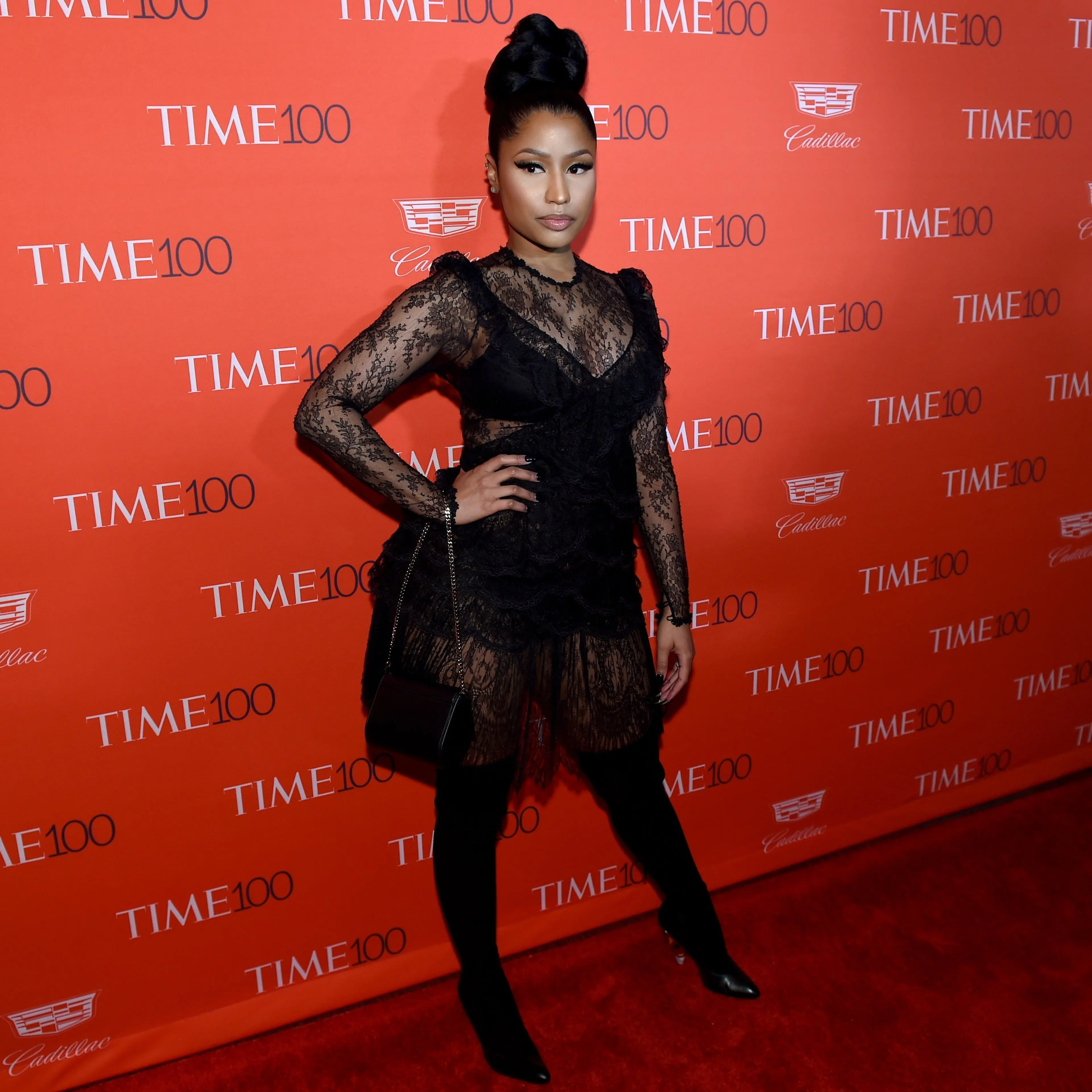 Nicki Minaj at the TIME 100 gala in New York on April 26, 2016.