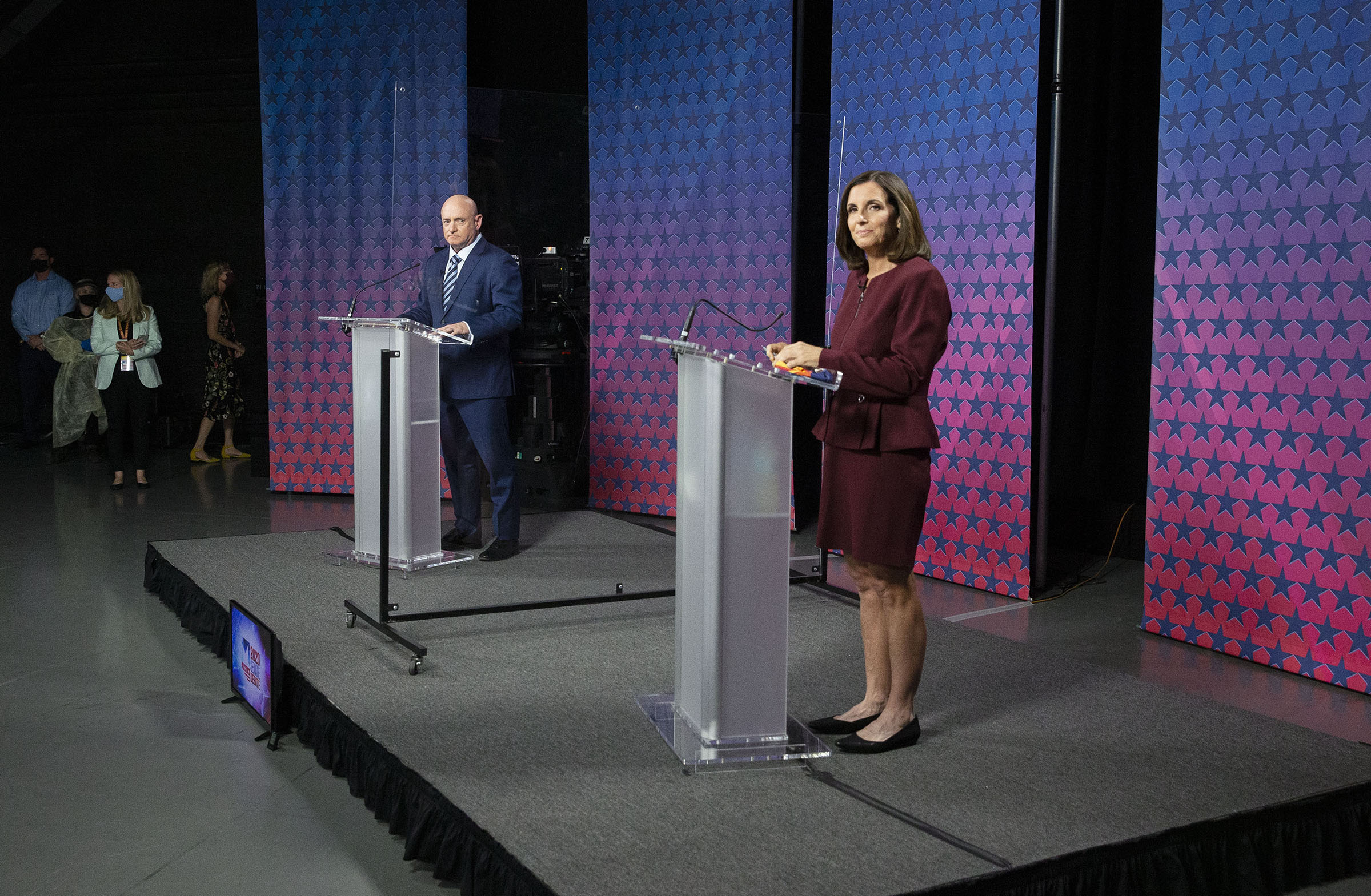 News: Sen. Martha McSally And Mark Kelly Participate In Debate