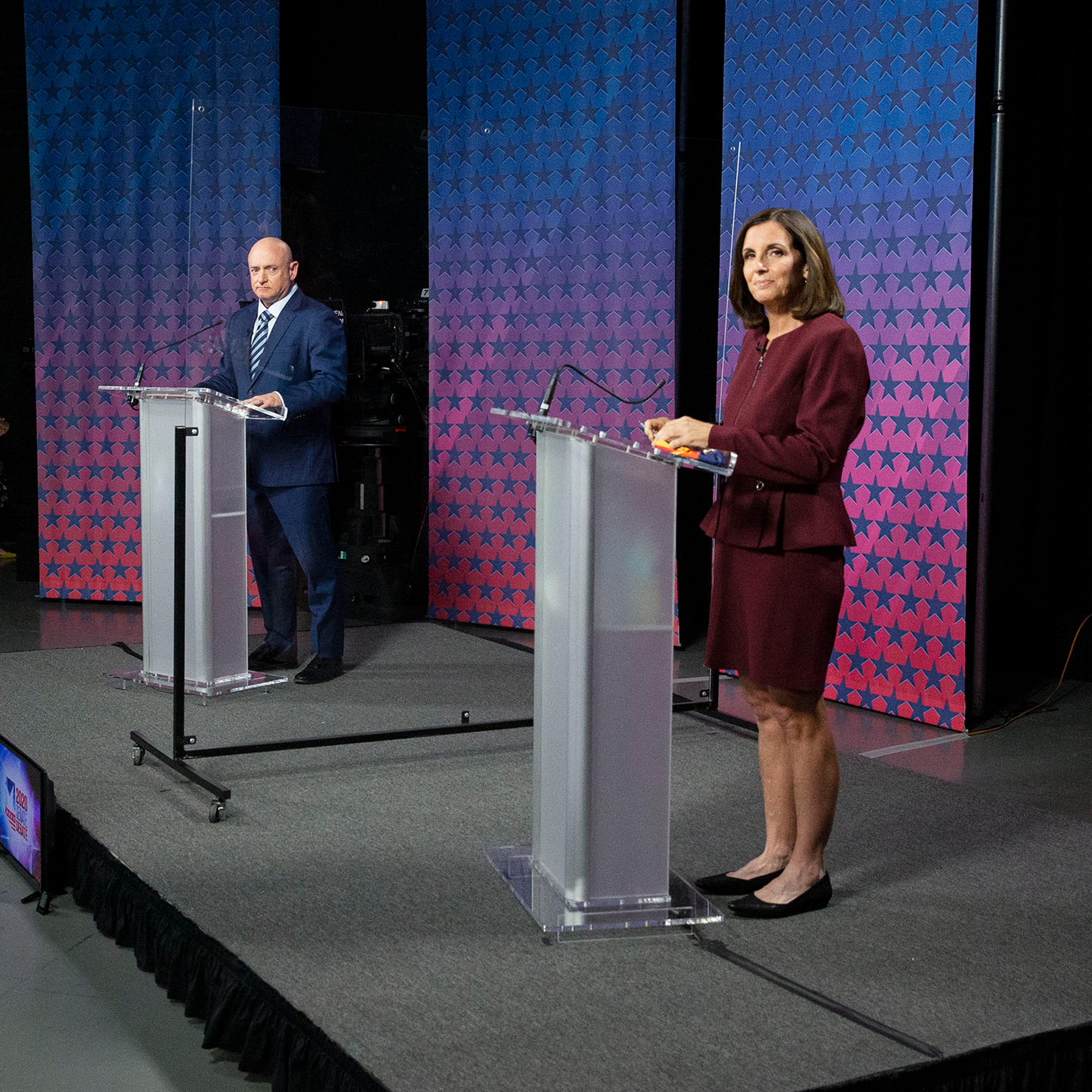 News: Sen. Martha McSally And Mark Kelly Participate In Debate