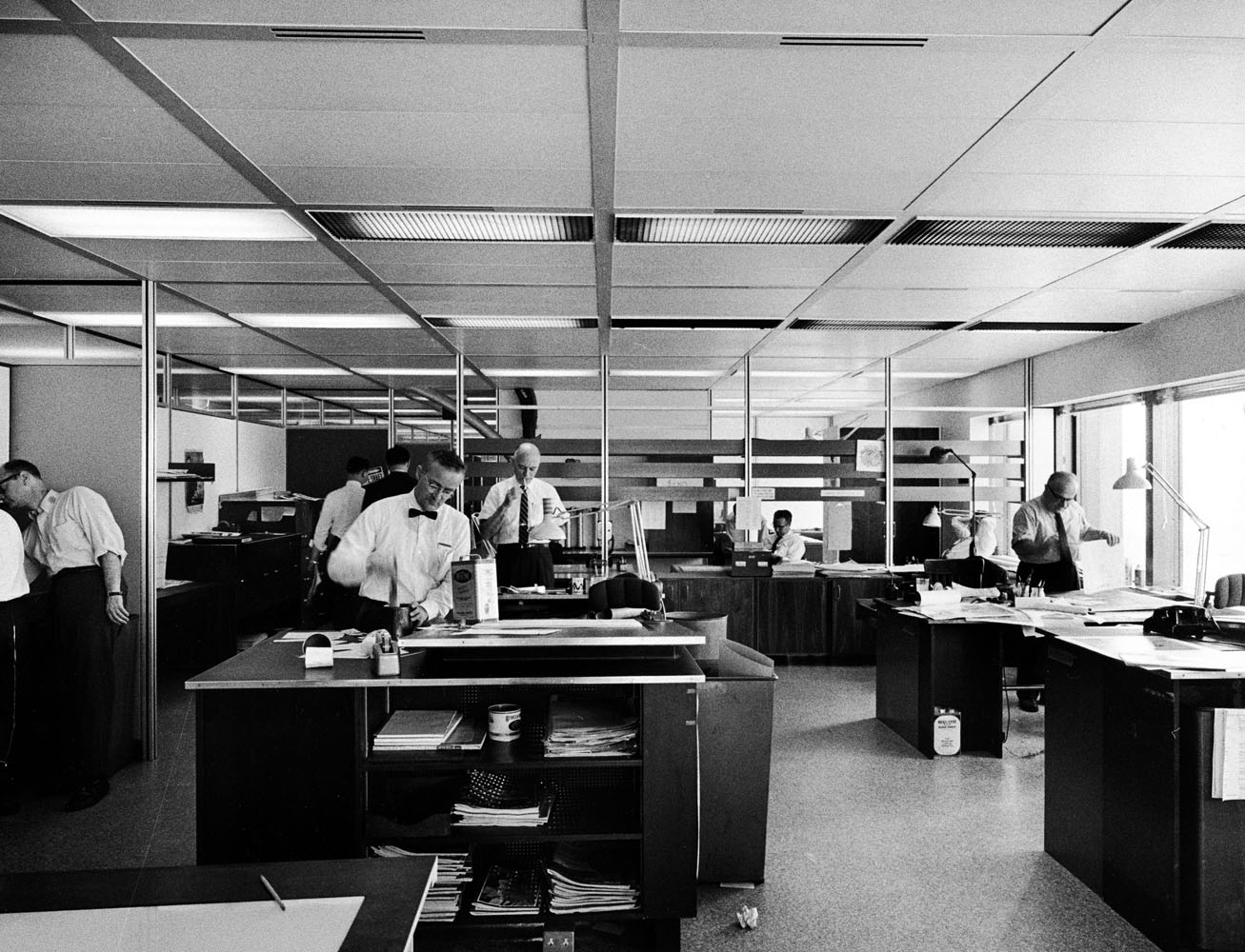 Photos: A Tour of the Time & Life Building in the 1960s