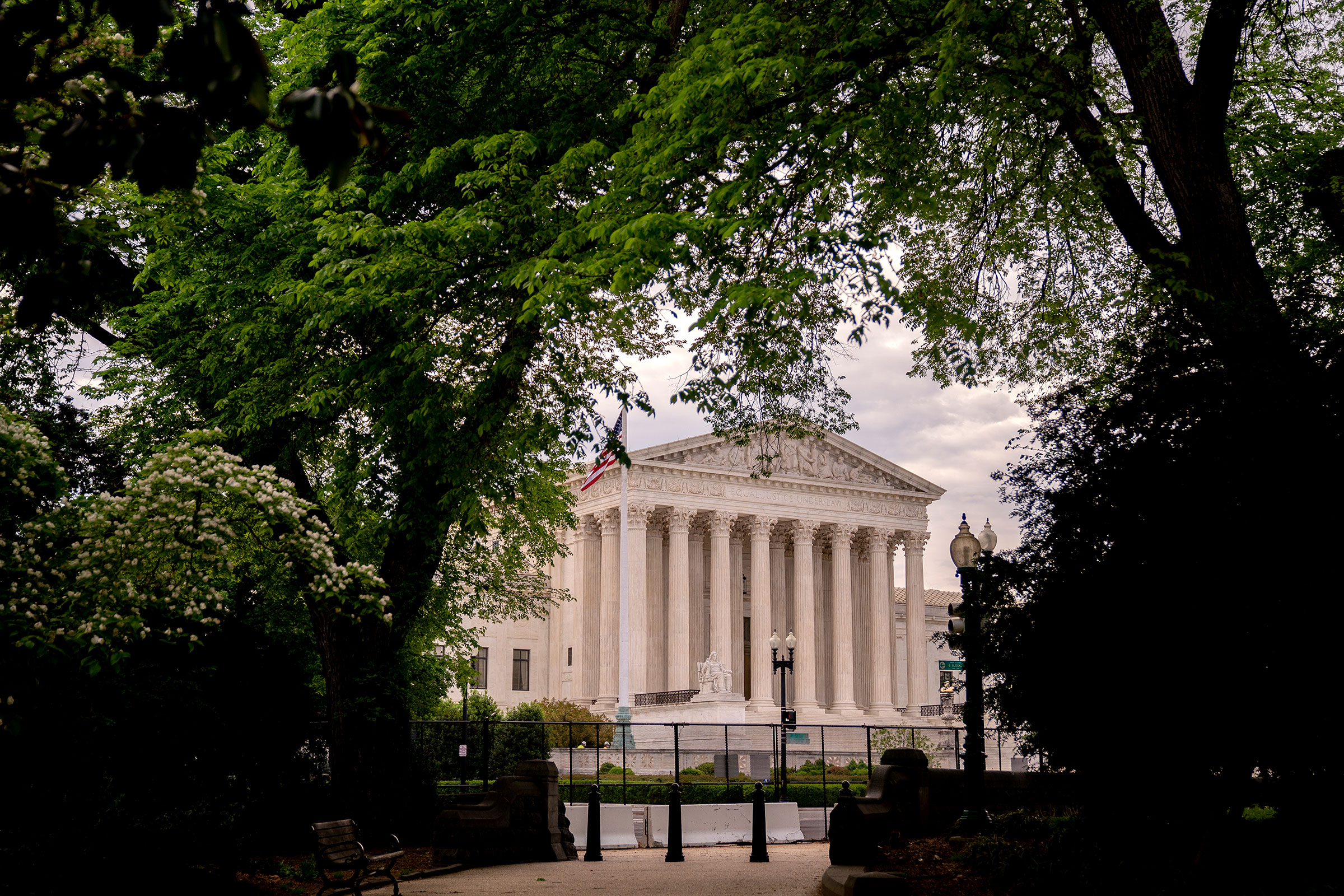 Supreme Court At Sunrise In D.C.