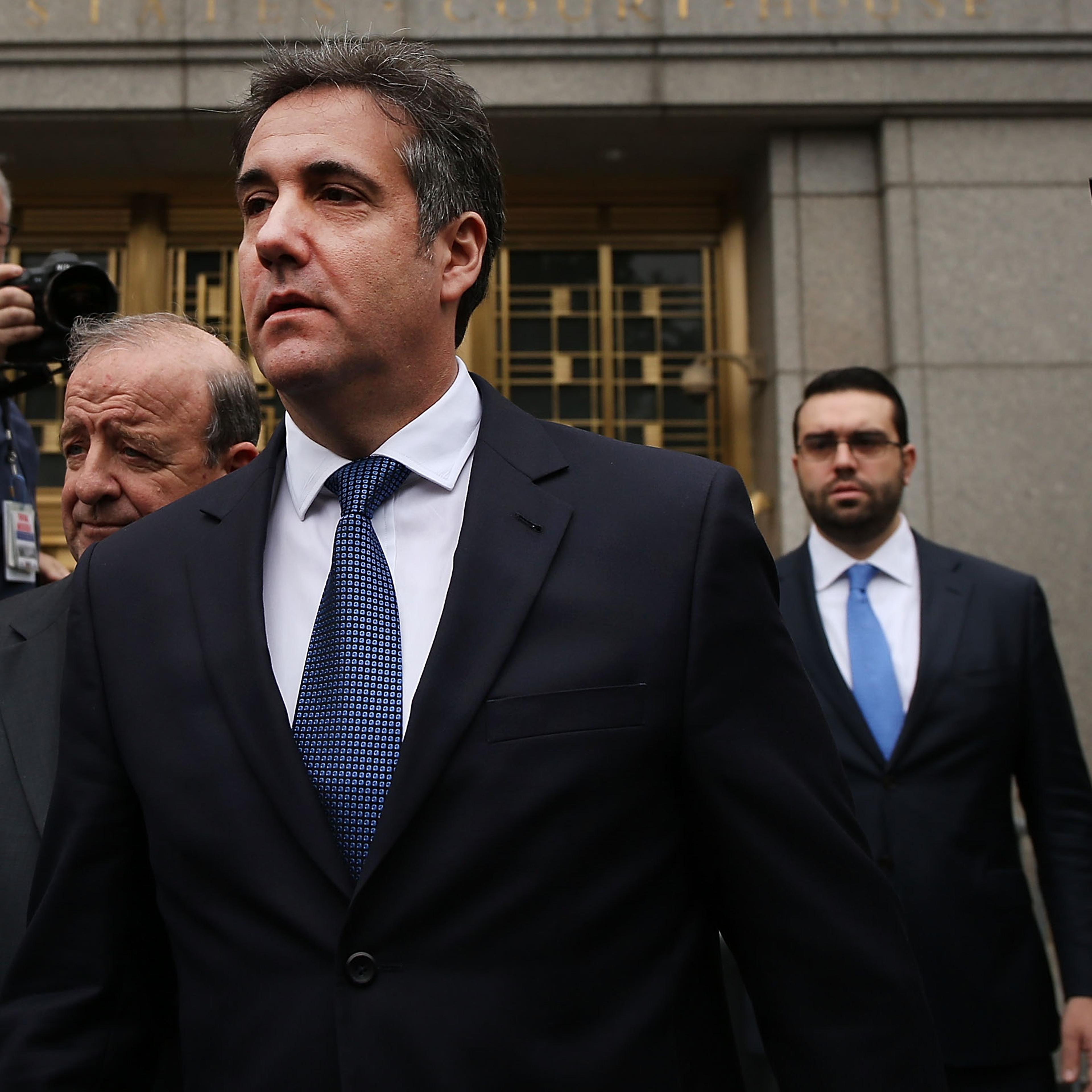 Former Trump Lawyer Michael Cohen Returns To Court In New York City