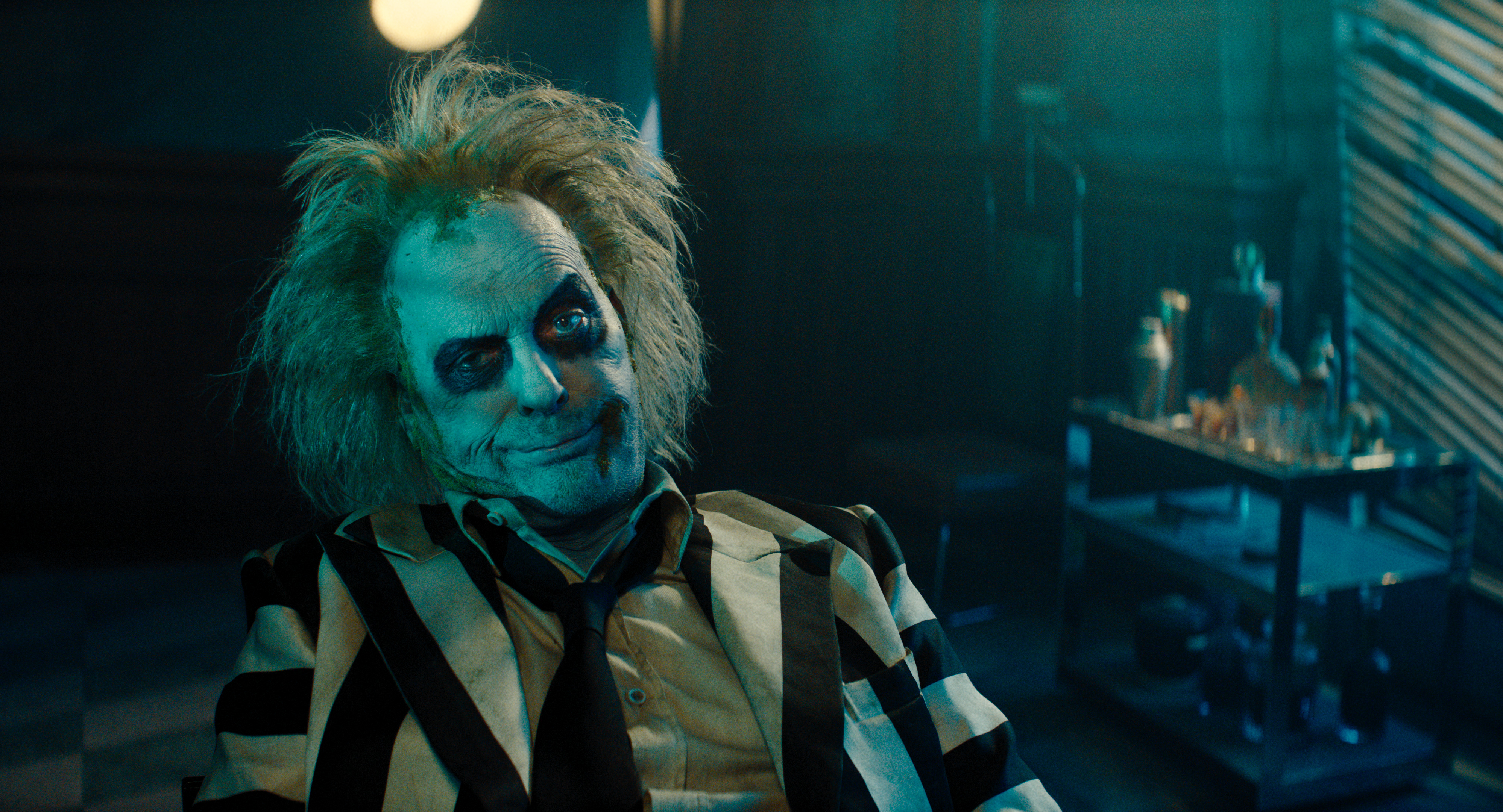 Michael Keaton as Beetlejuice in 'Beetlejuice Beetlejuice'