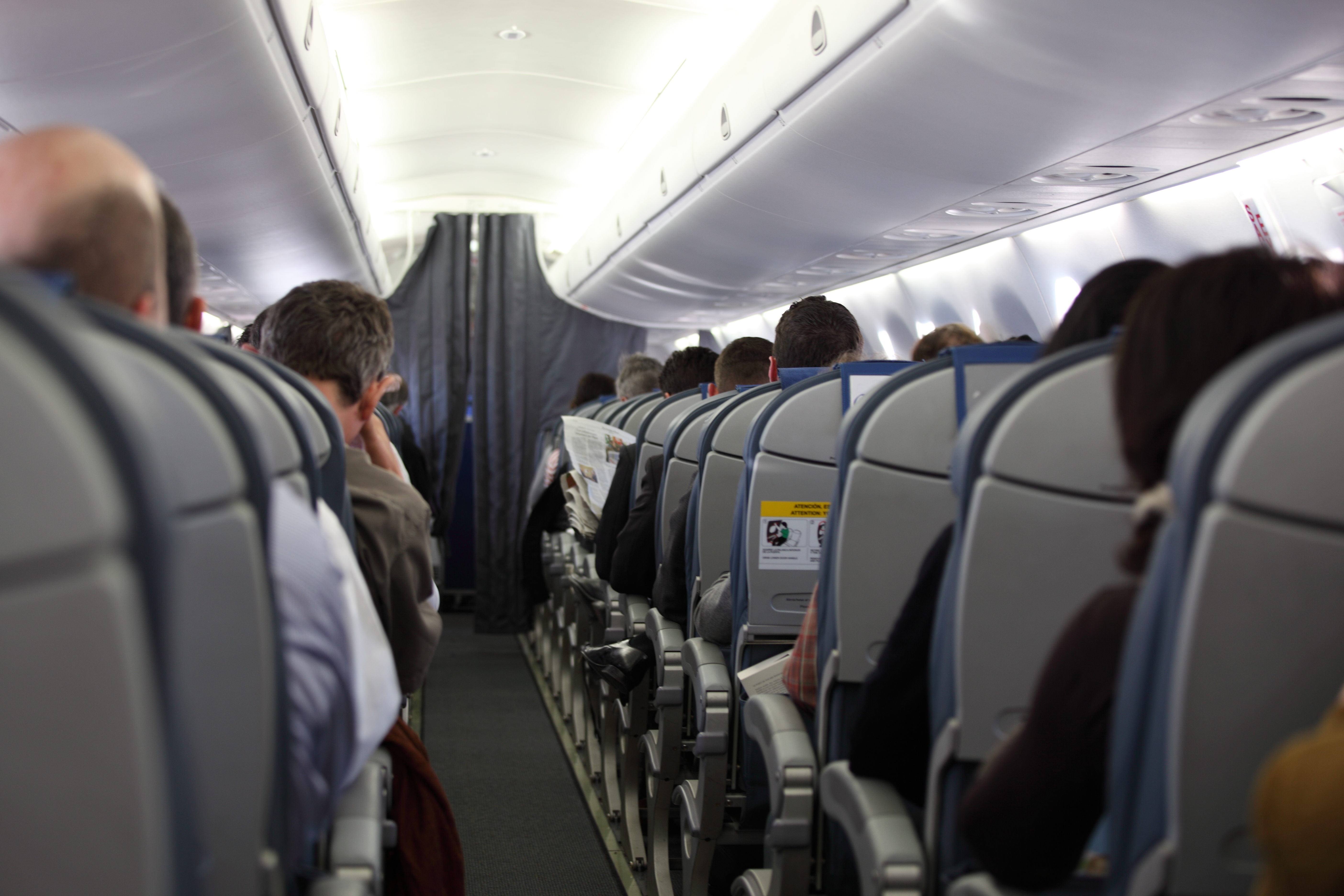 interior of plane