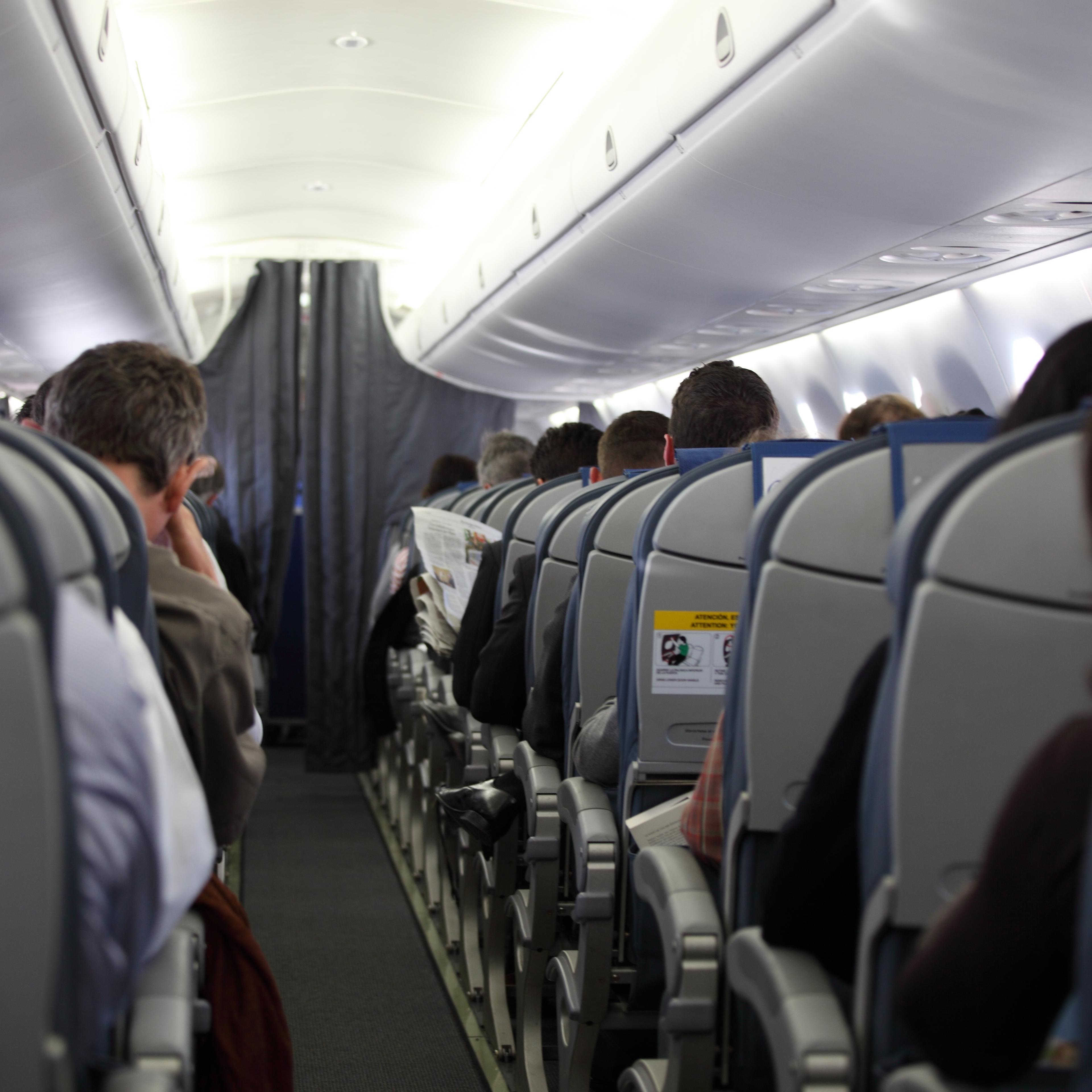 interior of plane
