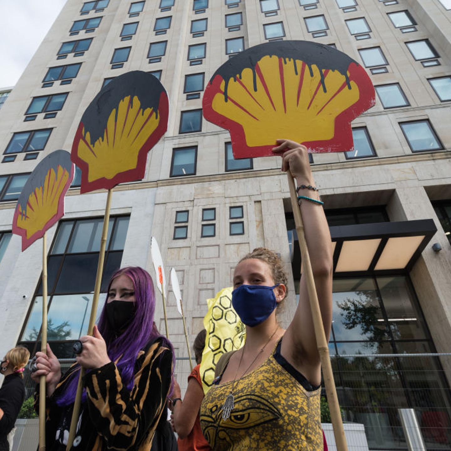 Extinction Rebellion Protest Against Shell In London