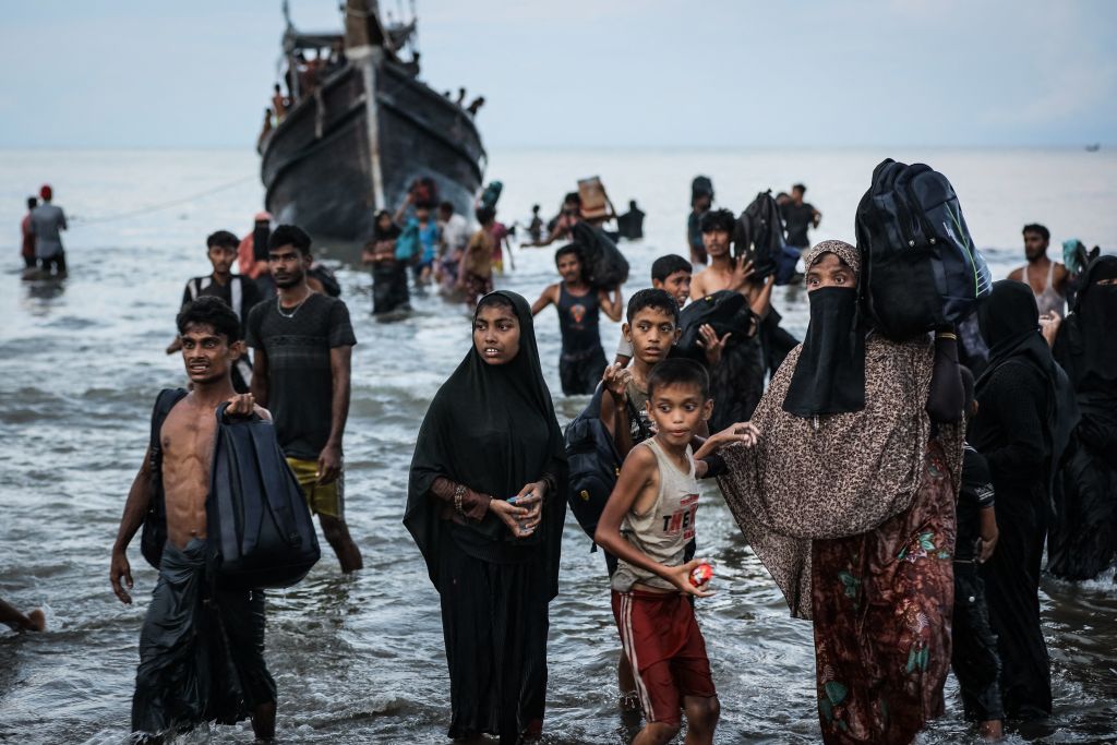 TOPSHOT-INDONESIA-MYANMAR-ROHINGYA-REFUGEE