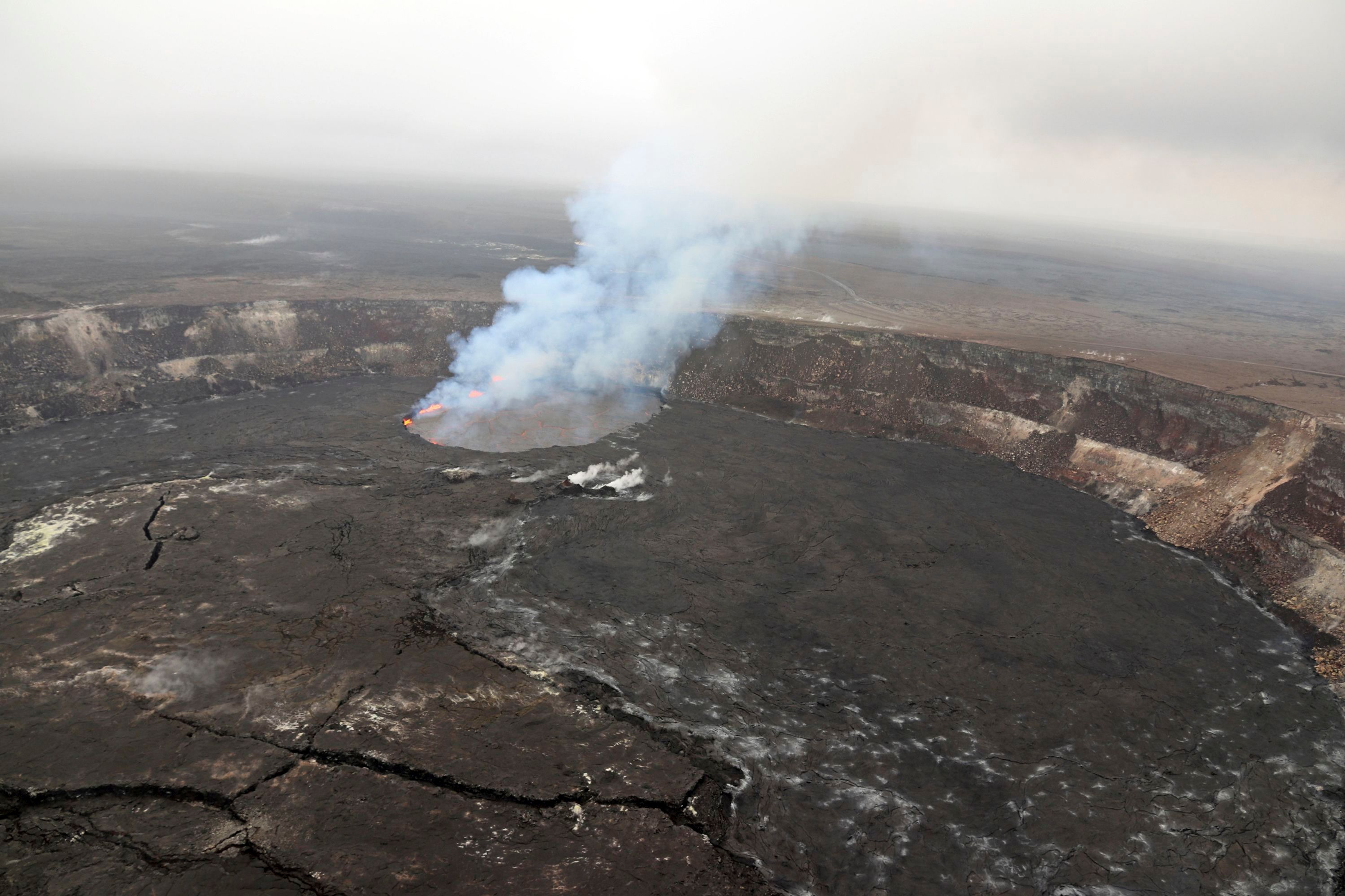 Hawaii Volcano, Honolulu, USA - 01 May 2018