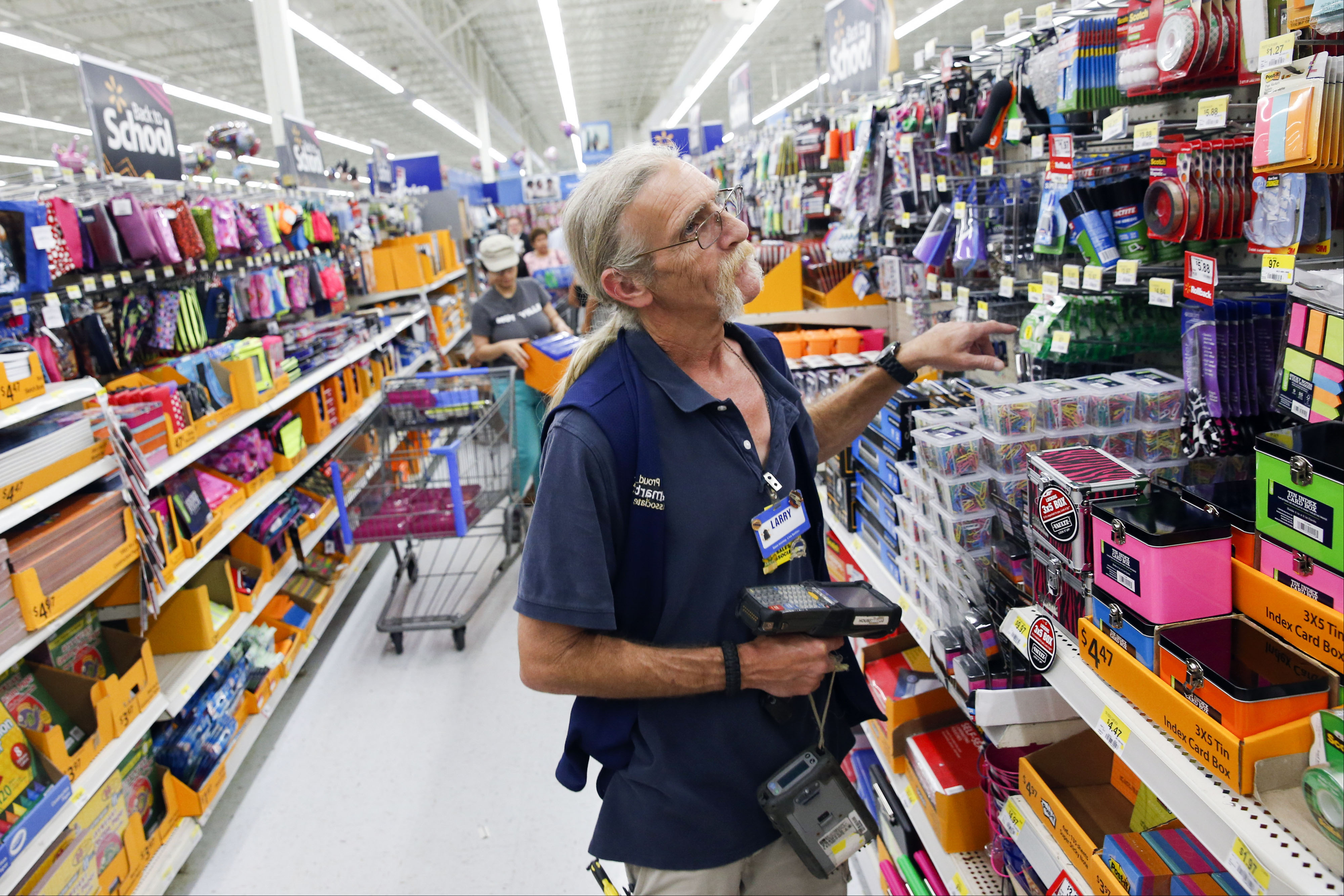 Back to School Shopping At Wal-Mart