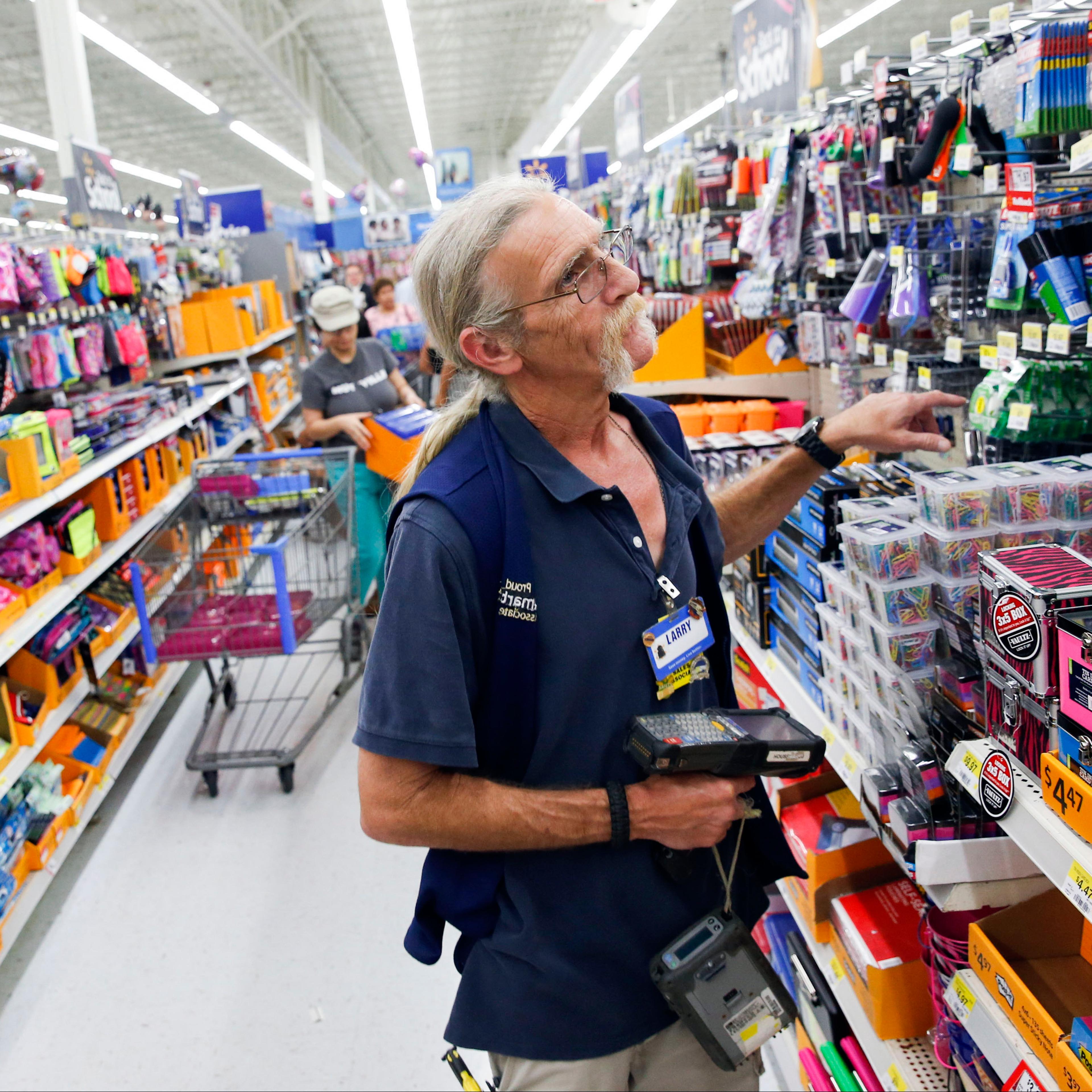 Back to School Shopping At Wal-Mart