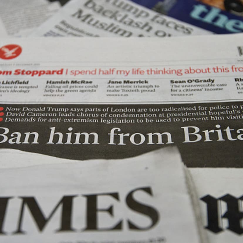 The British Press Reacts To Donald Trump's Anti-Muslim Tirade