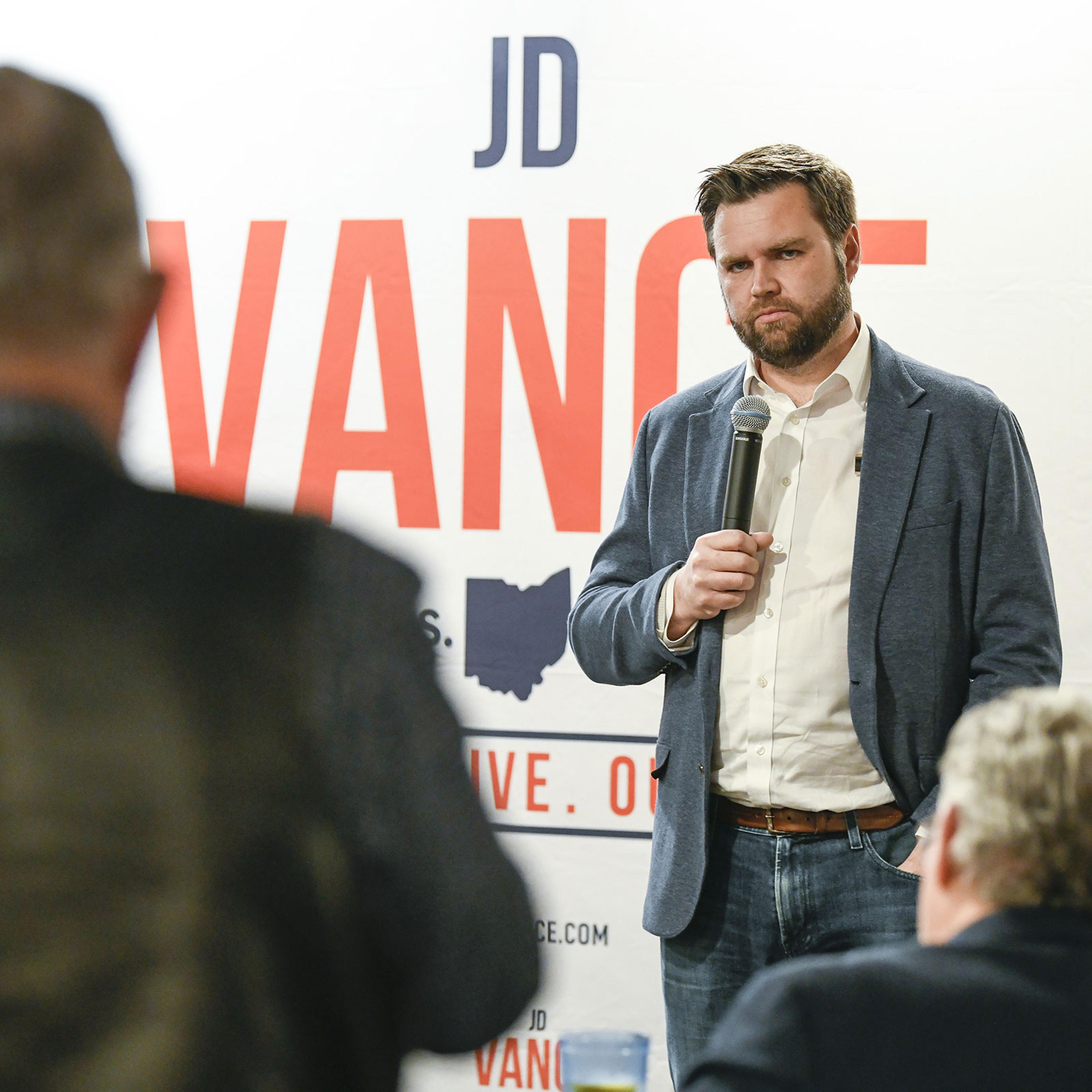Ohio Republican Senate Candidate JD Vance Holds Campaign Event