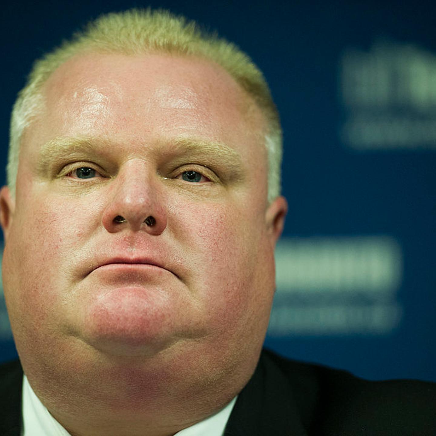 Toronto Mayor Rob Ford Addresses Media, November 5, 2013 following his revelation that he smoked crack cocaine