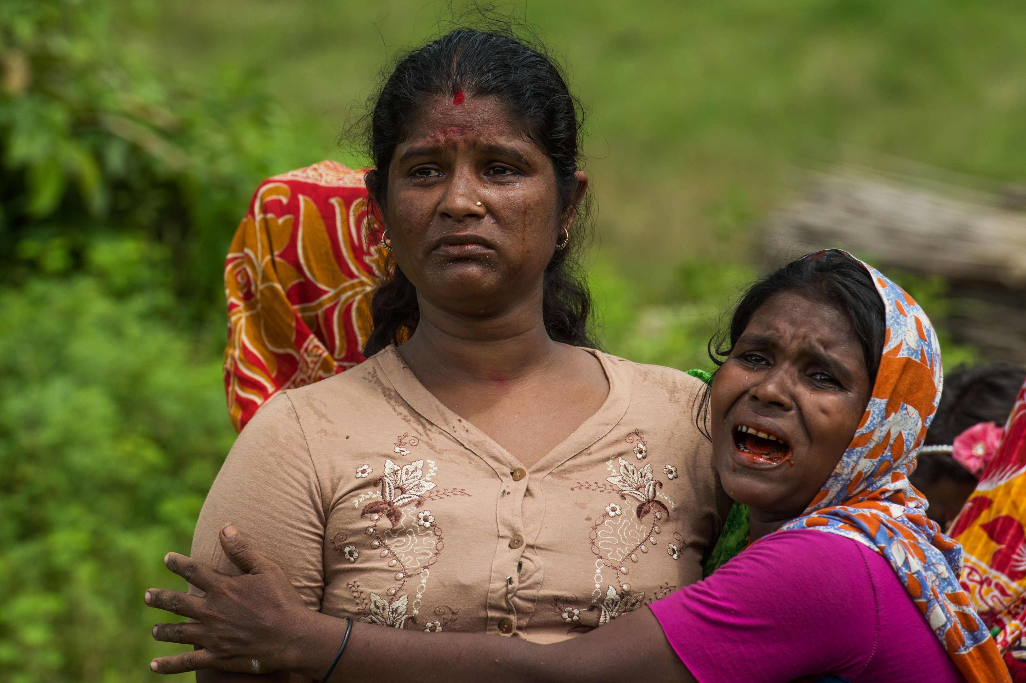 MYANMAR-BANGLADESH-UNREST-REFUGEES-GRAVES