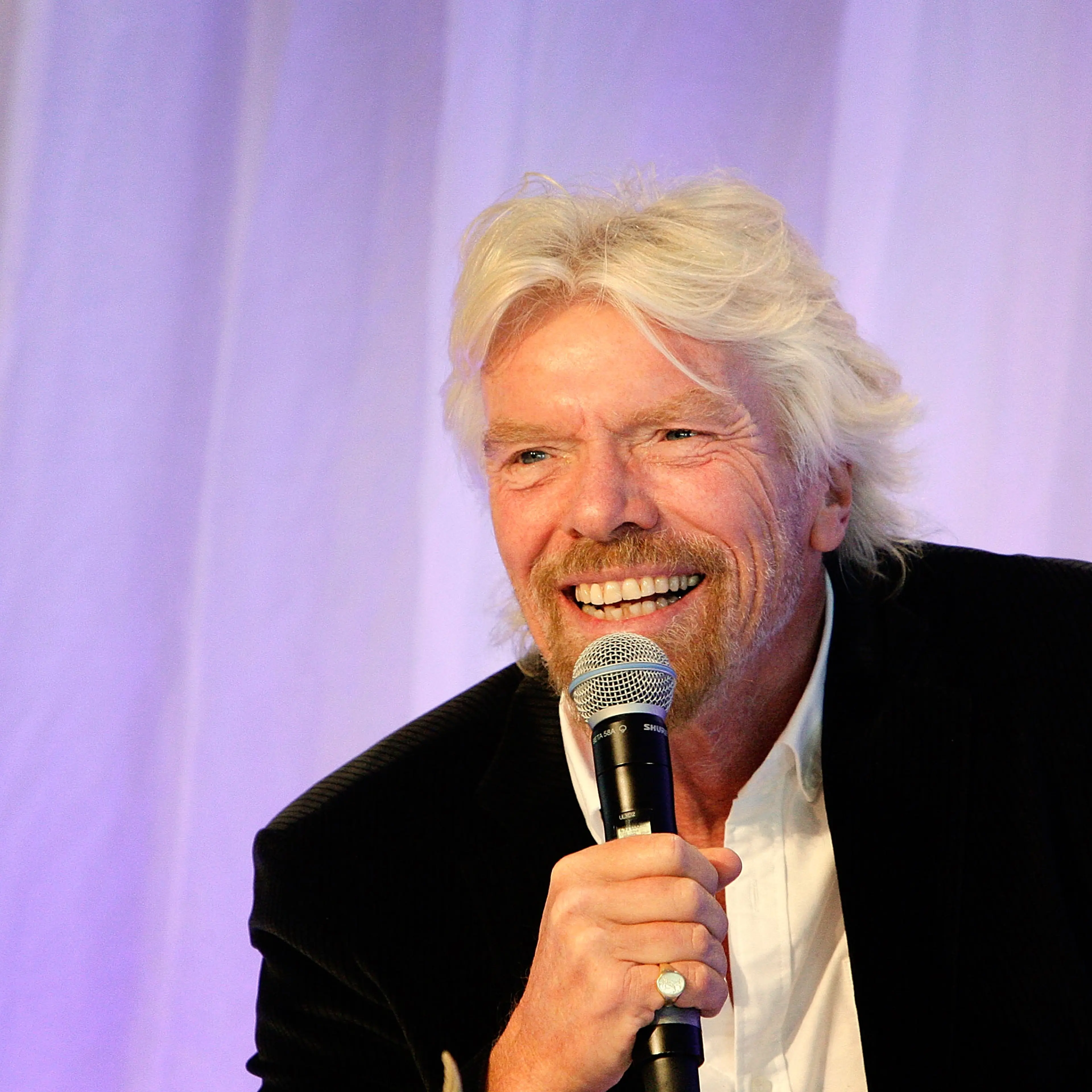 Richard Branson at the Talent Unleashed Awards 2015 in Sydney on Sept. 11, 2015.