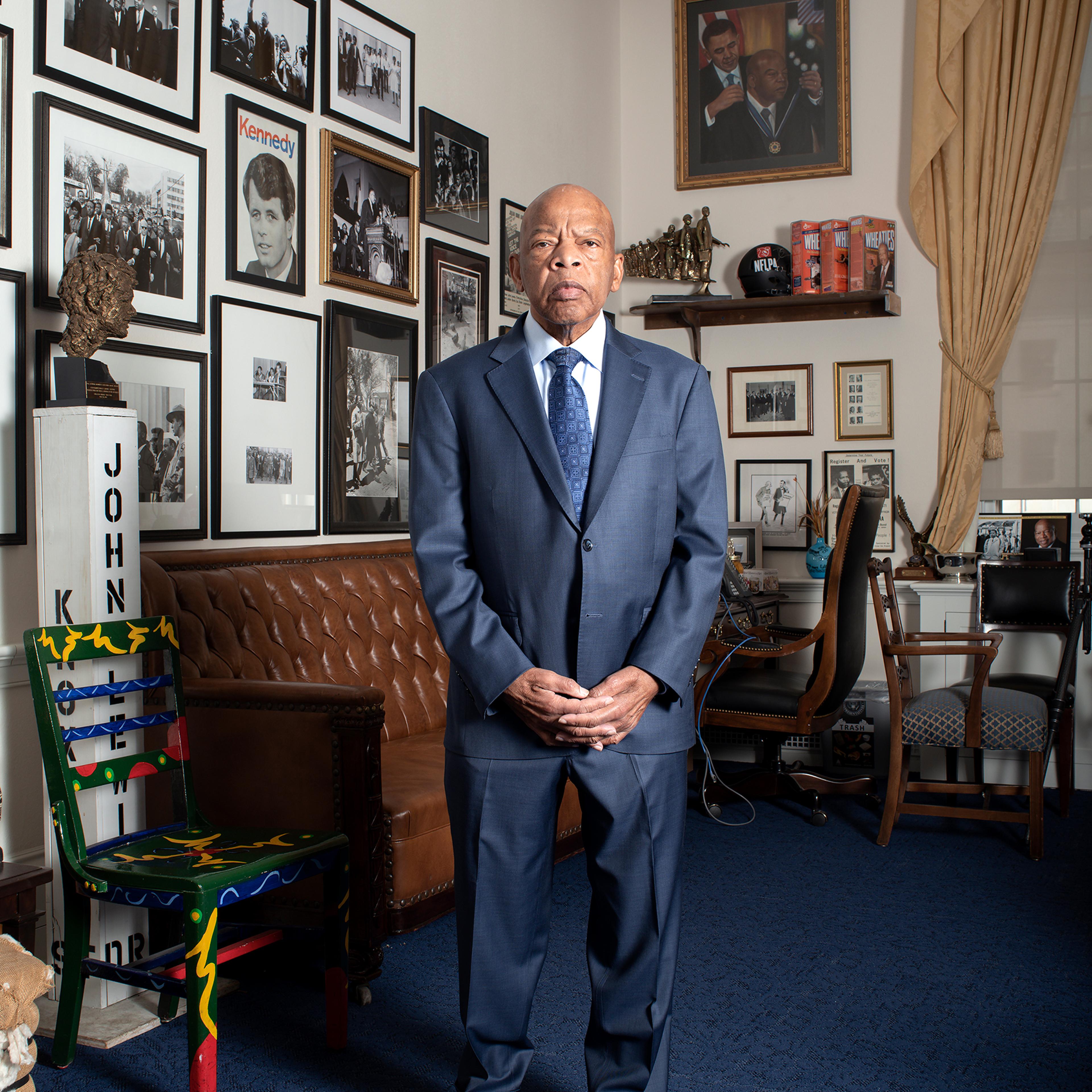 Among the greatest to farm the lands of liberation, John Lewis sits high in the American canon of heroes because his blood and tears watered the ground on which we now stand.